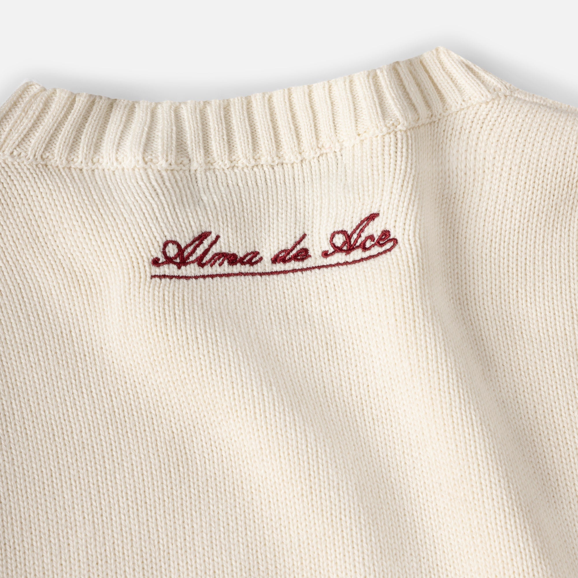 Fellini Knitted Crew | Cream