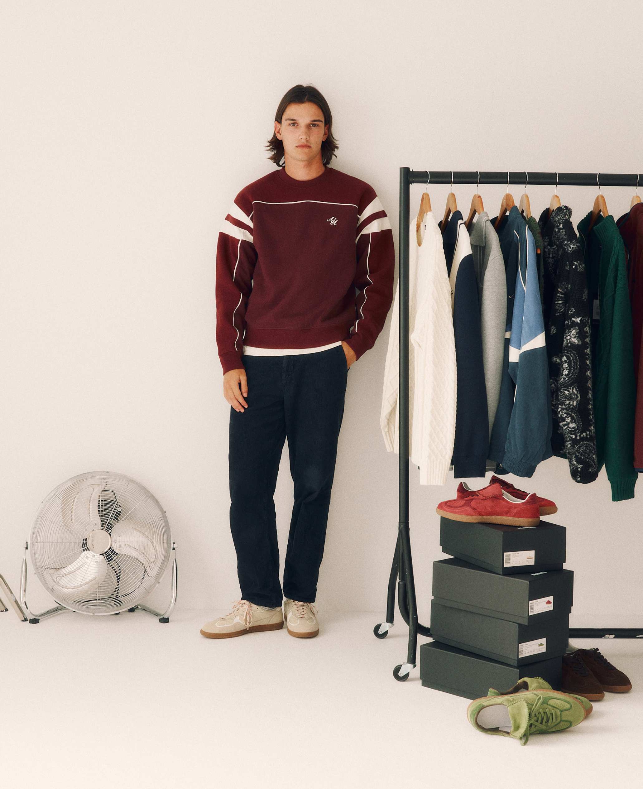 Brooklyn Sweatshirt | Burgundy