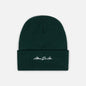 Green Script Beanie