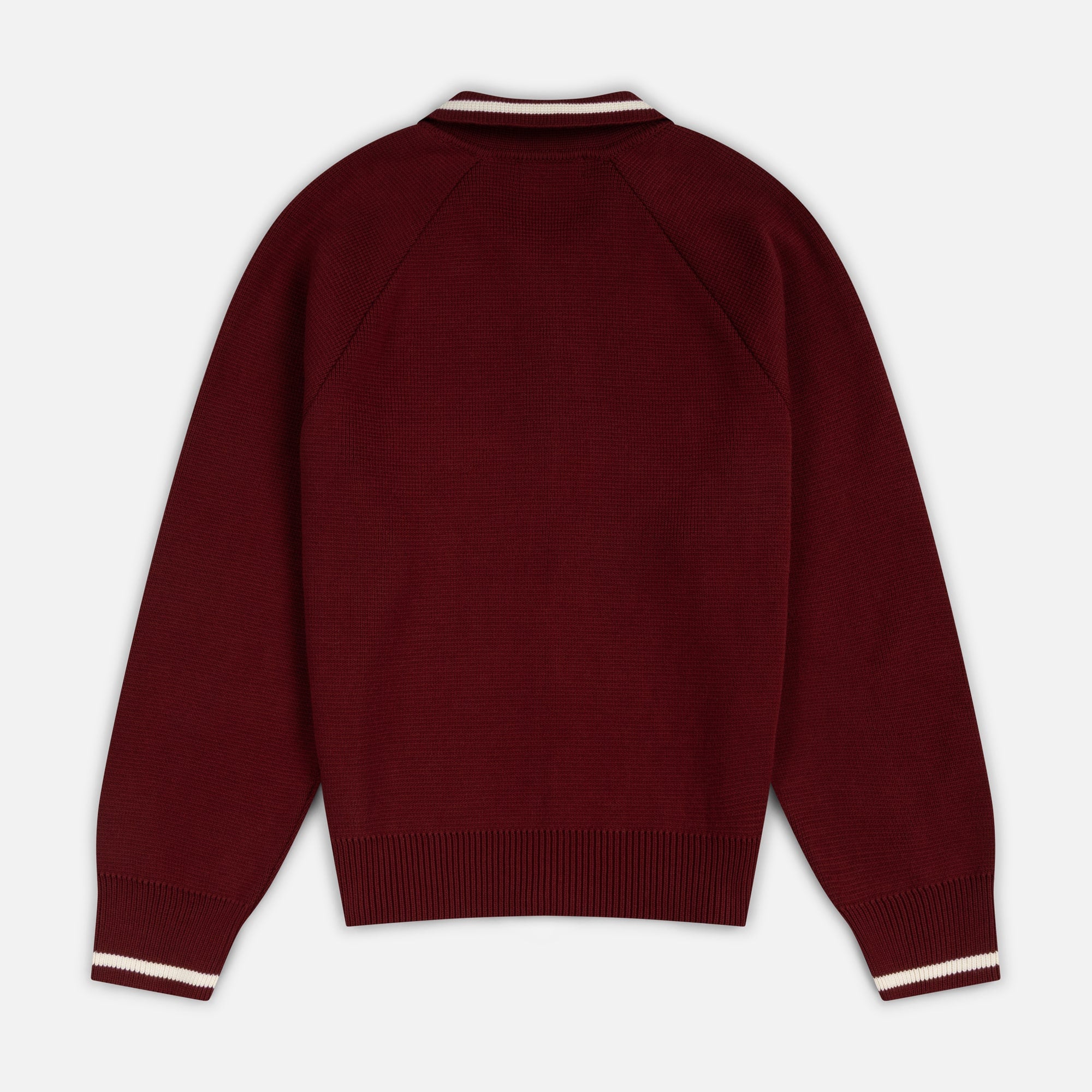 Fellini x Alma de Ace Patch Knit | Burgundy