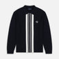Pavo Knitted Long Sleeve Polo | Navy