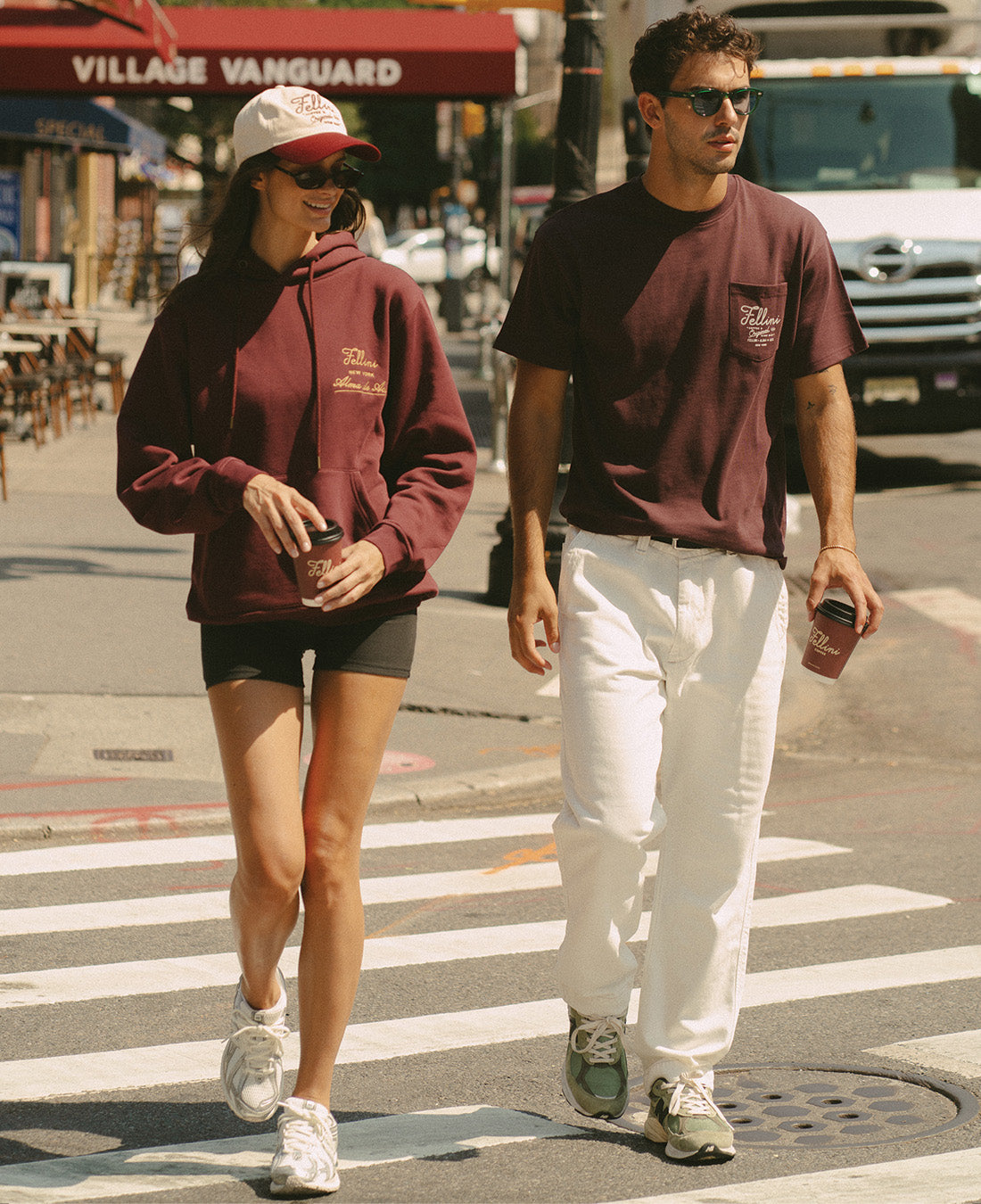 Fellini x Alma de Ace Hoodie | Burgundy