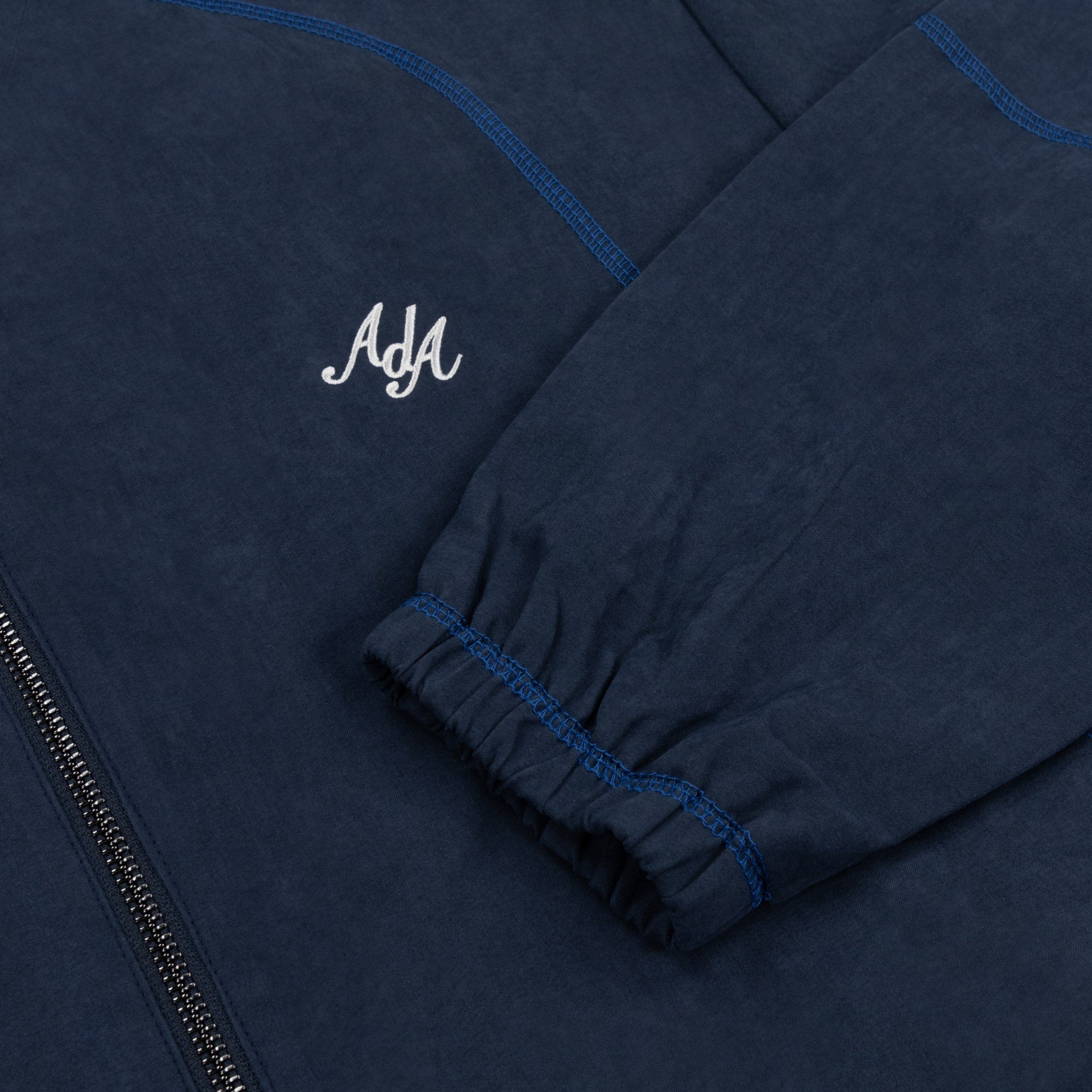 Contrast Stitch Track Jacket | Navy