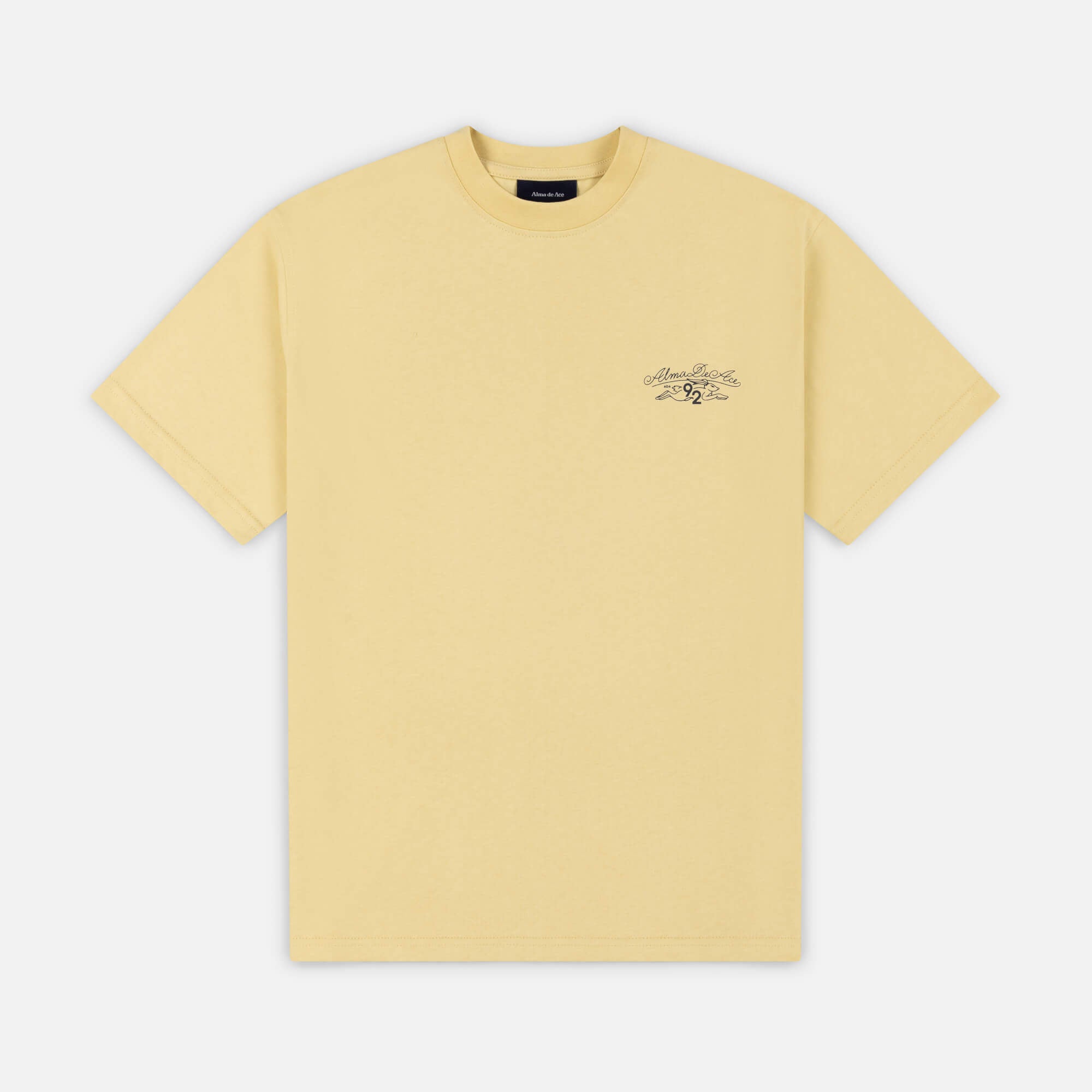 Hare Sports 92 T-shirt | Washed Yellow