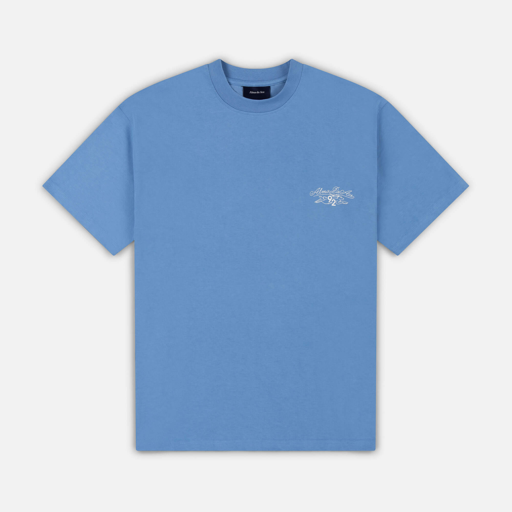 Hare Sports 92 T-shirt | Light Washed Blue