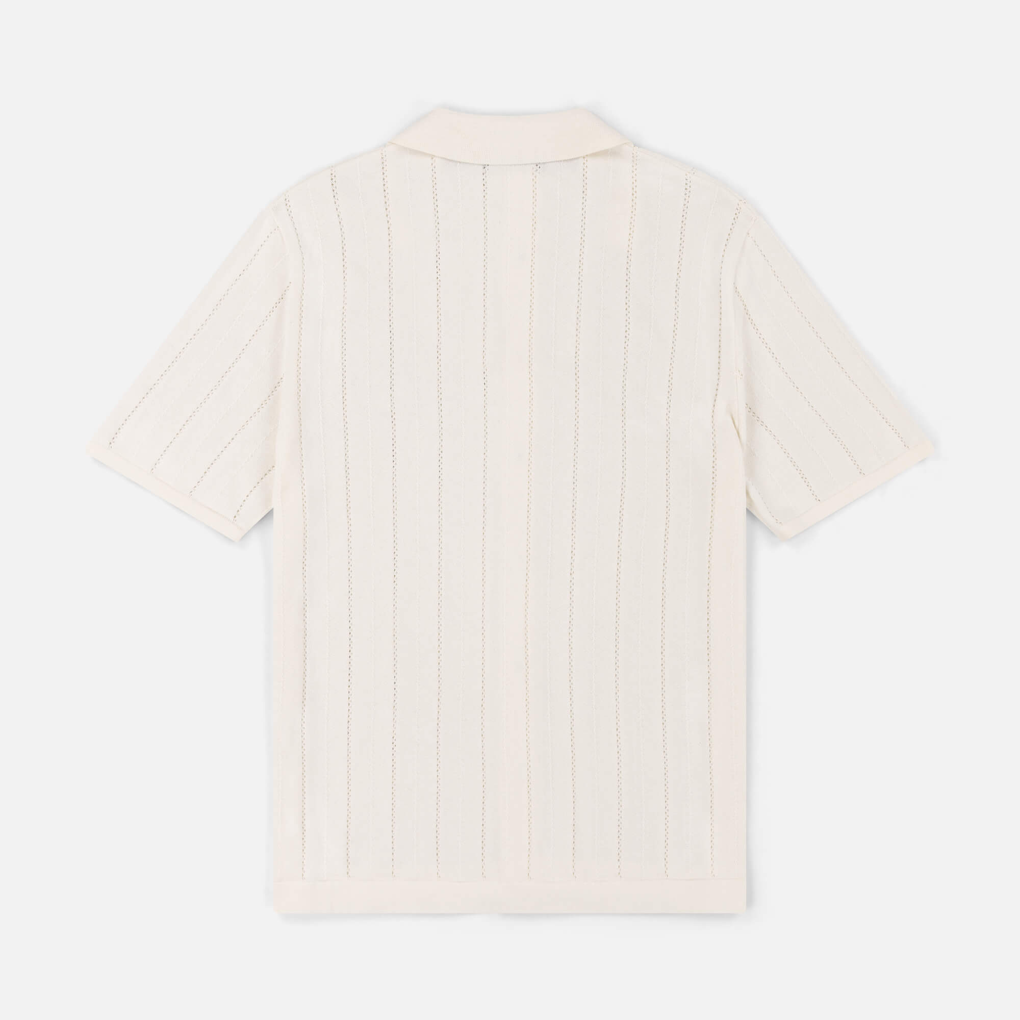 Tao Knitted Knitted Shirt | Cream