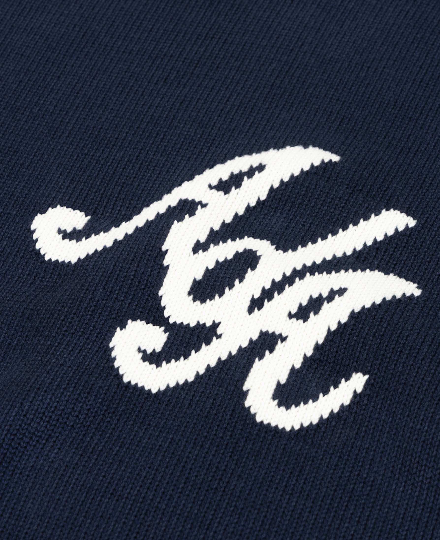 Royal Blue AdA Knitted Crew