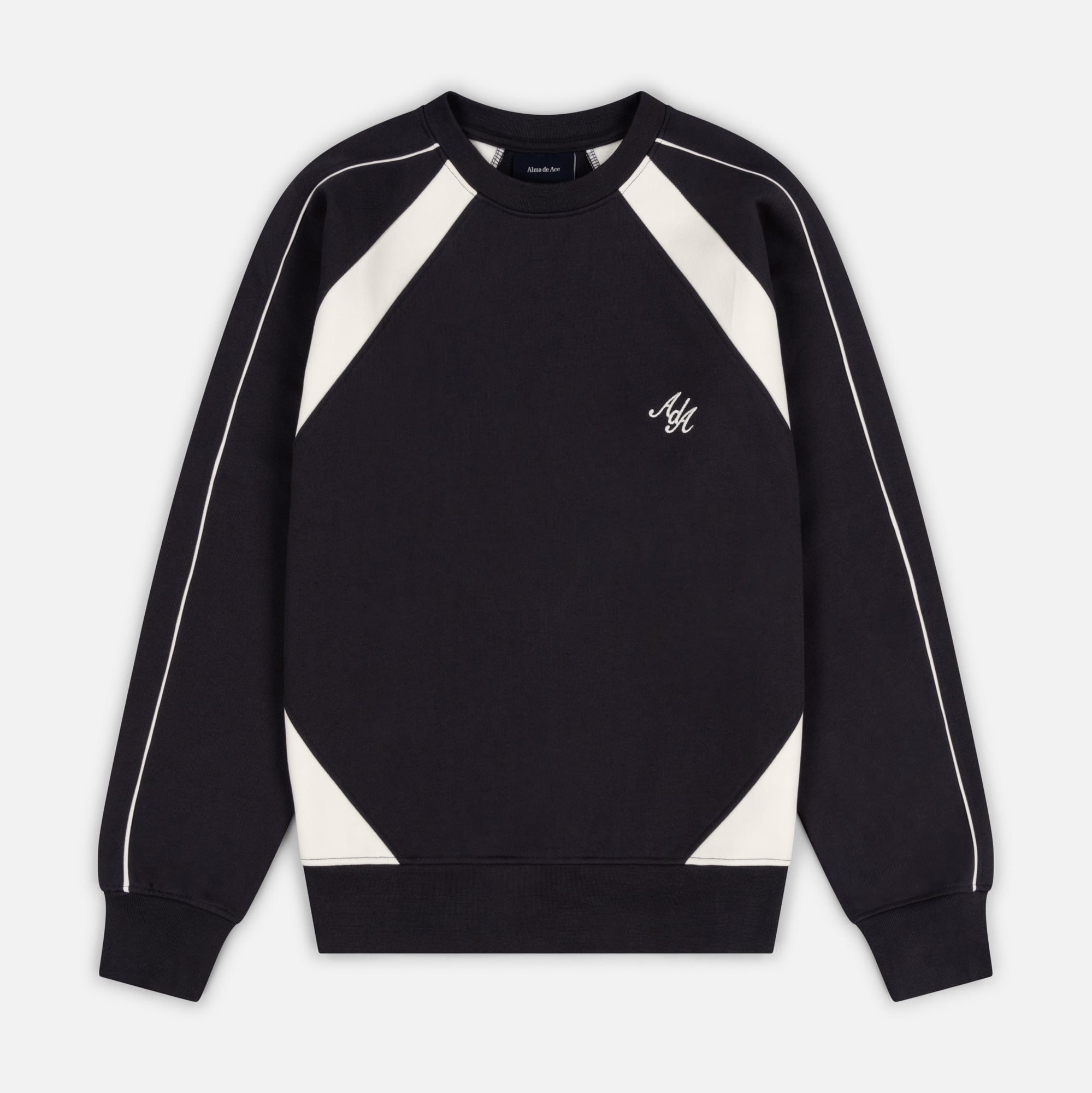 Arva Piped Raglan | Navy