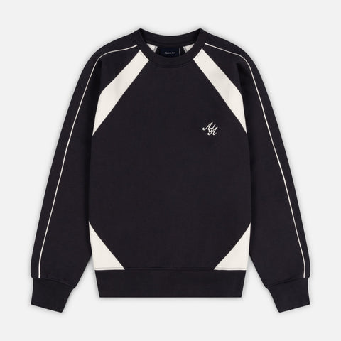 Arva Piped Raglan | Navy