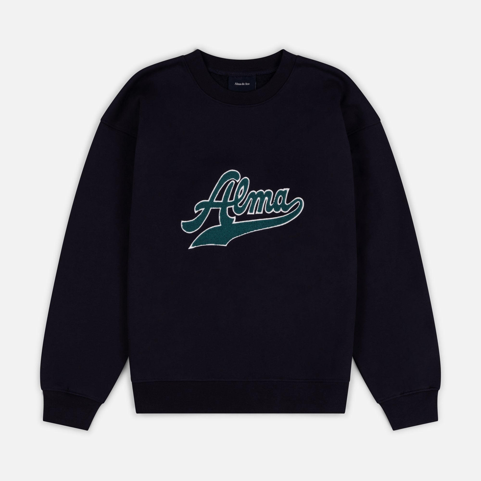 Alma Applique Sweatshirt | Navy