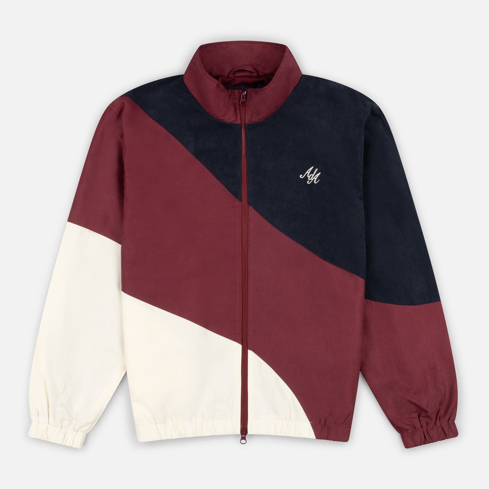 Wave Track Jacket | Burgundy