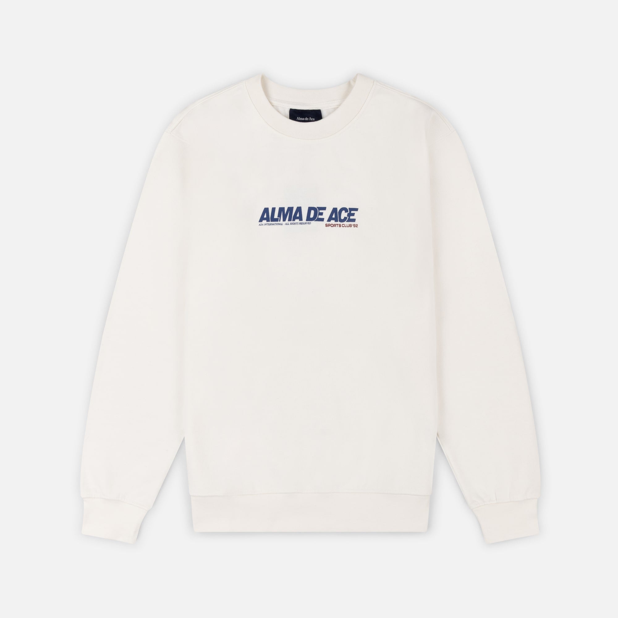 Sports Club 92 Sweatshirt | White
