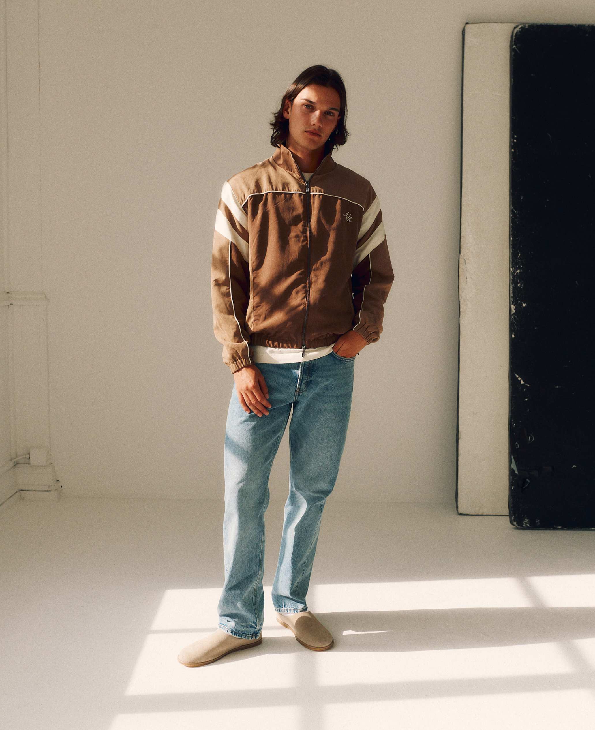 Vestra Track Jacket | Beige