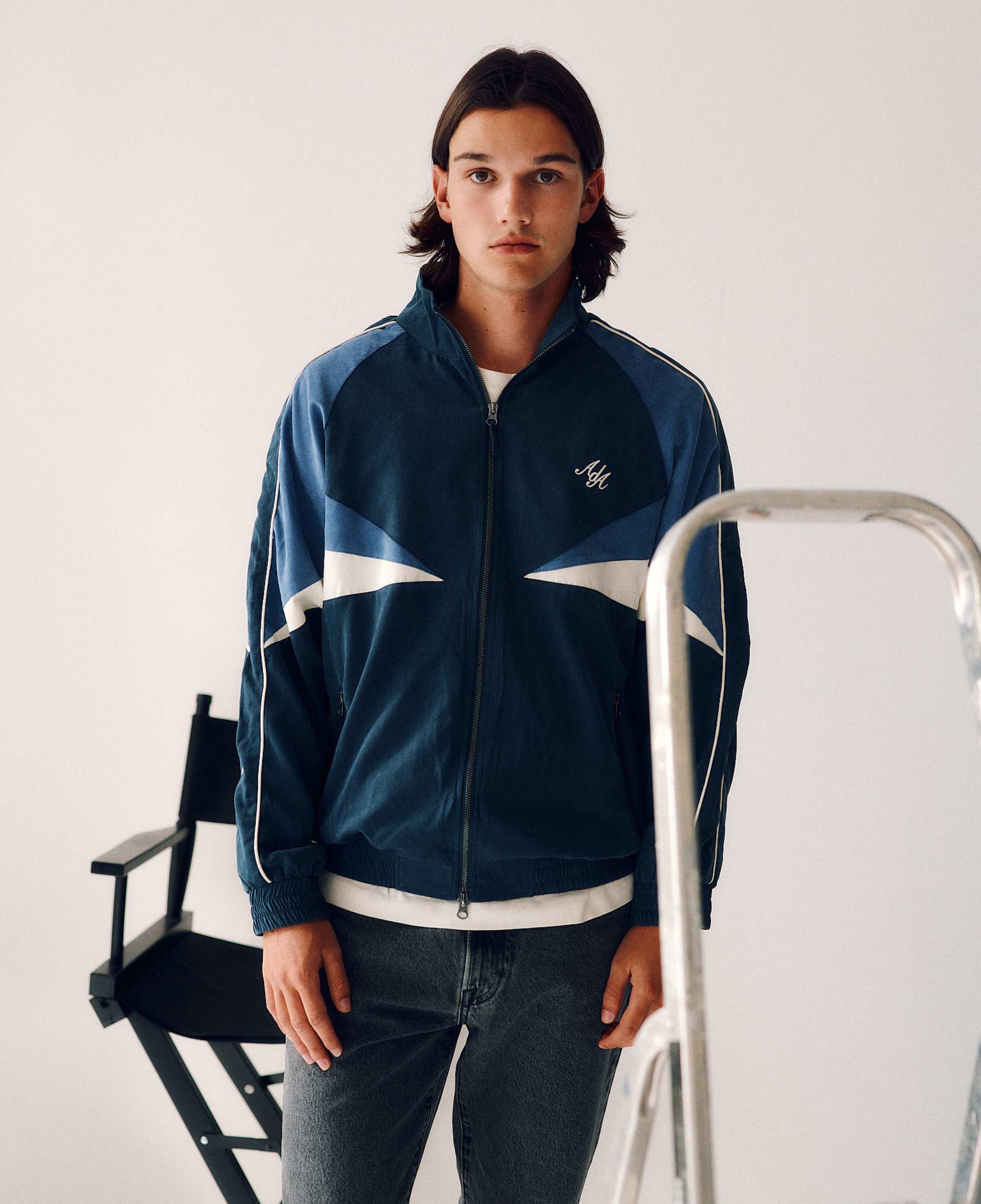 Alora Track Jacket | Navy
