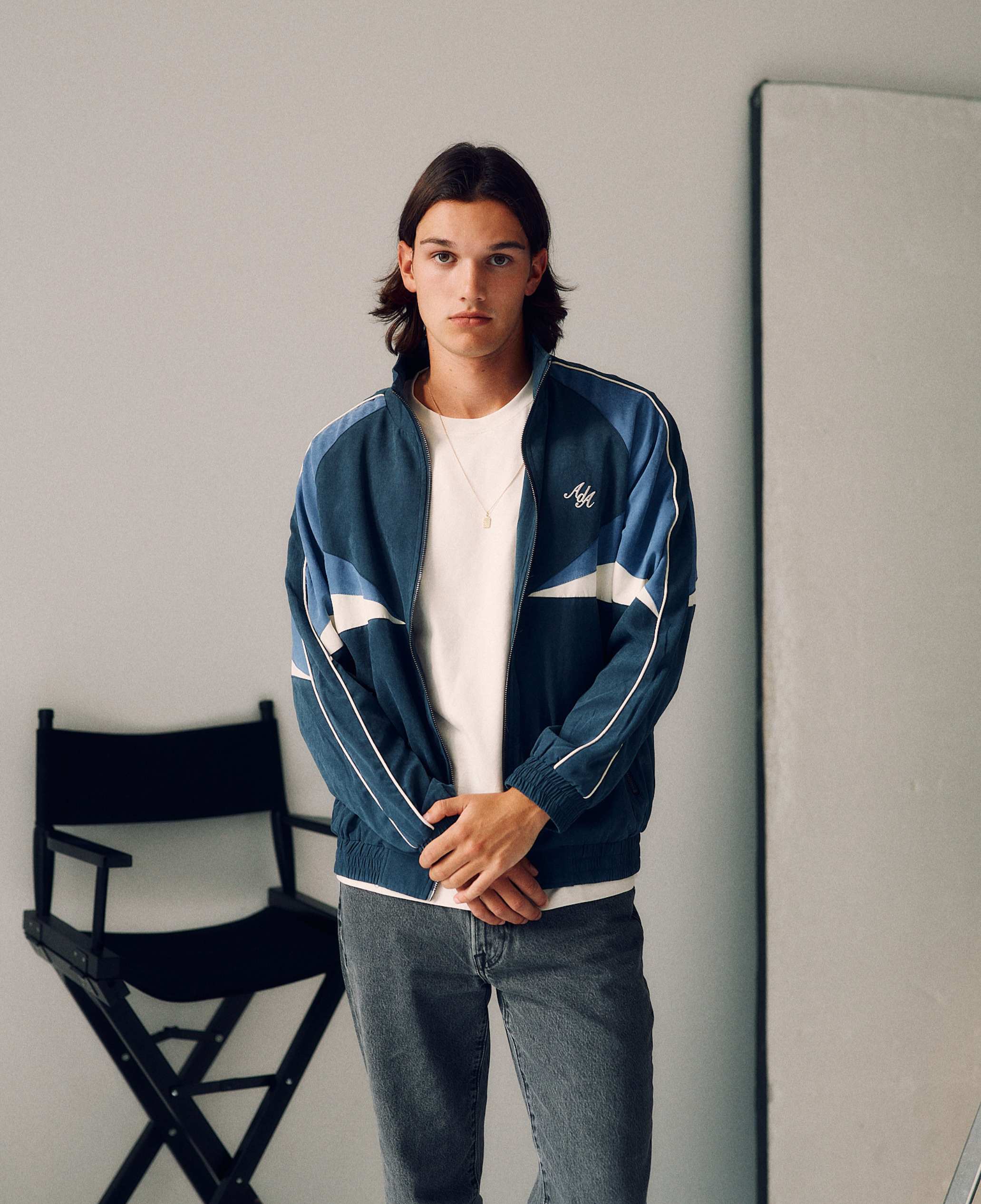 Alora Track Jacket | Navy