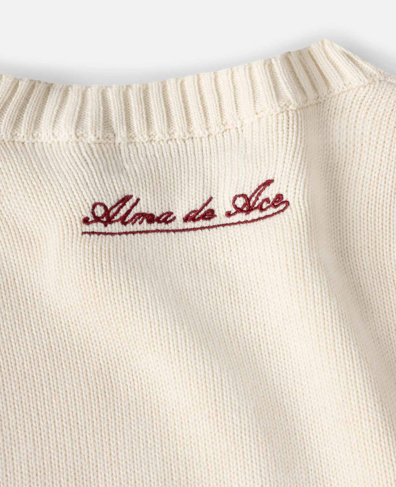 Fellini Knitted Crew | Cream