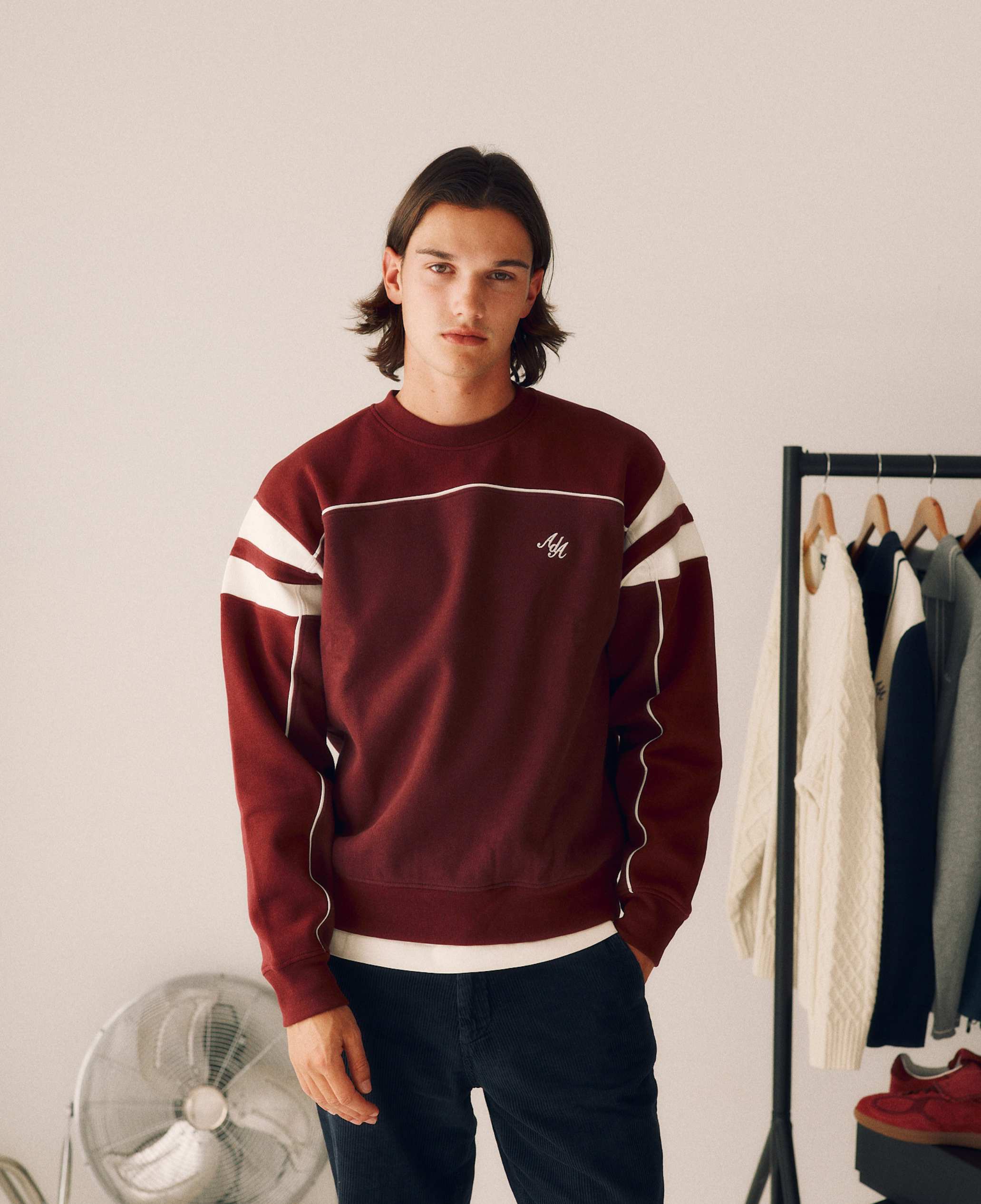 Brooklyn Sweatshirt | Burgundy