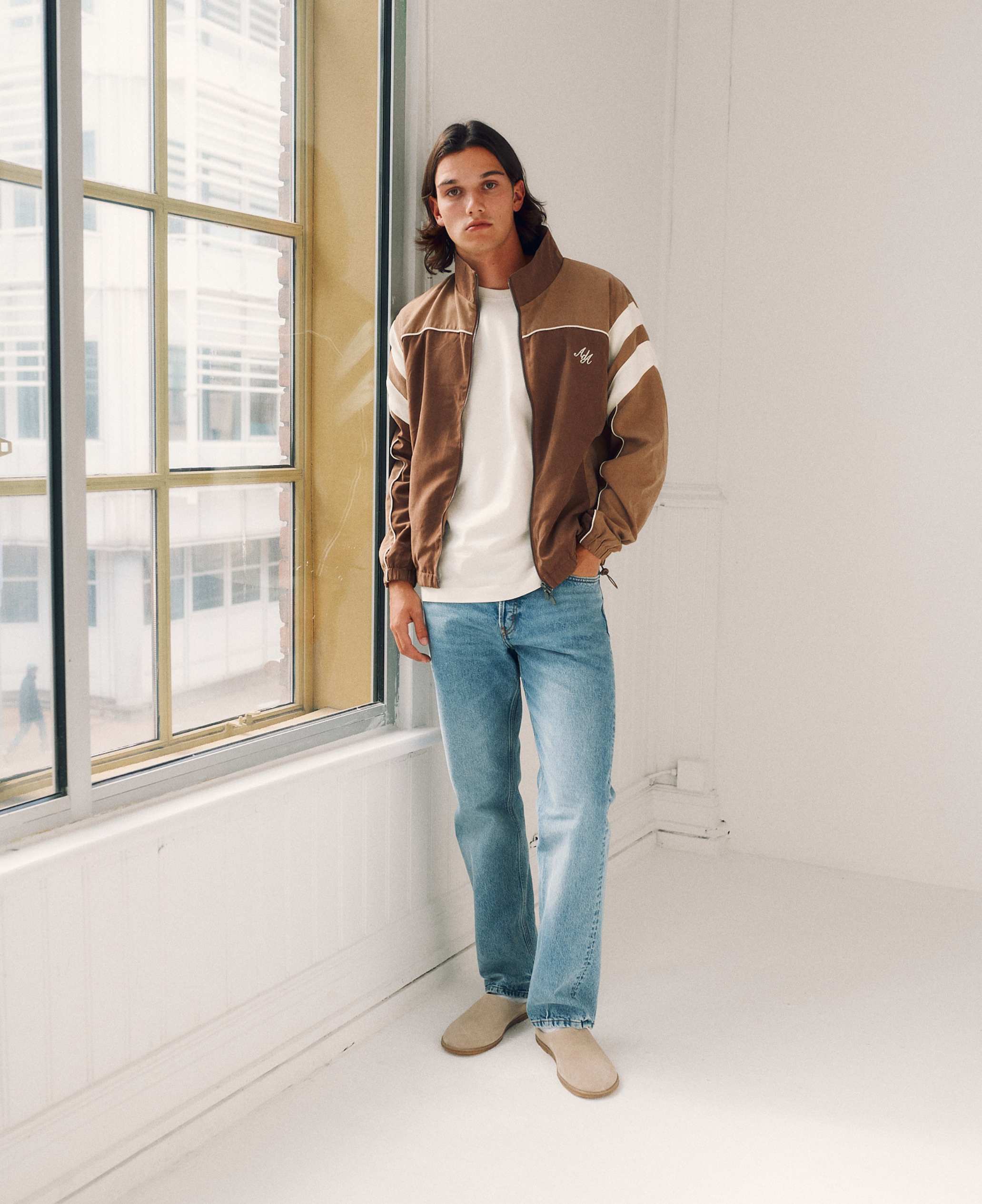 Vestra Track Jacket | Beige