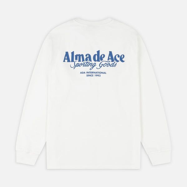 Sporting Goods Long Sleeve Shirt | White – Alma De Ace
