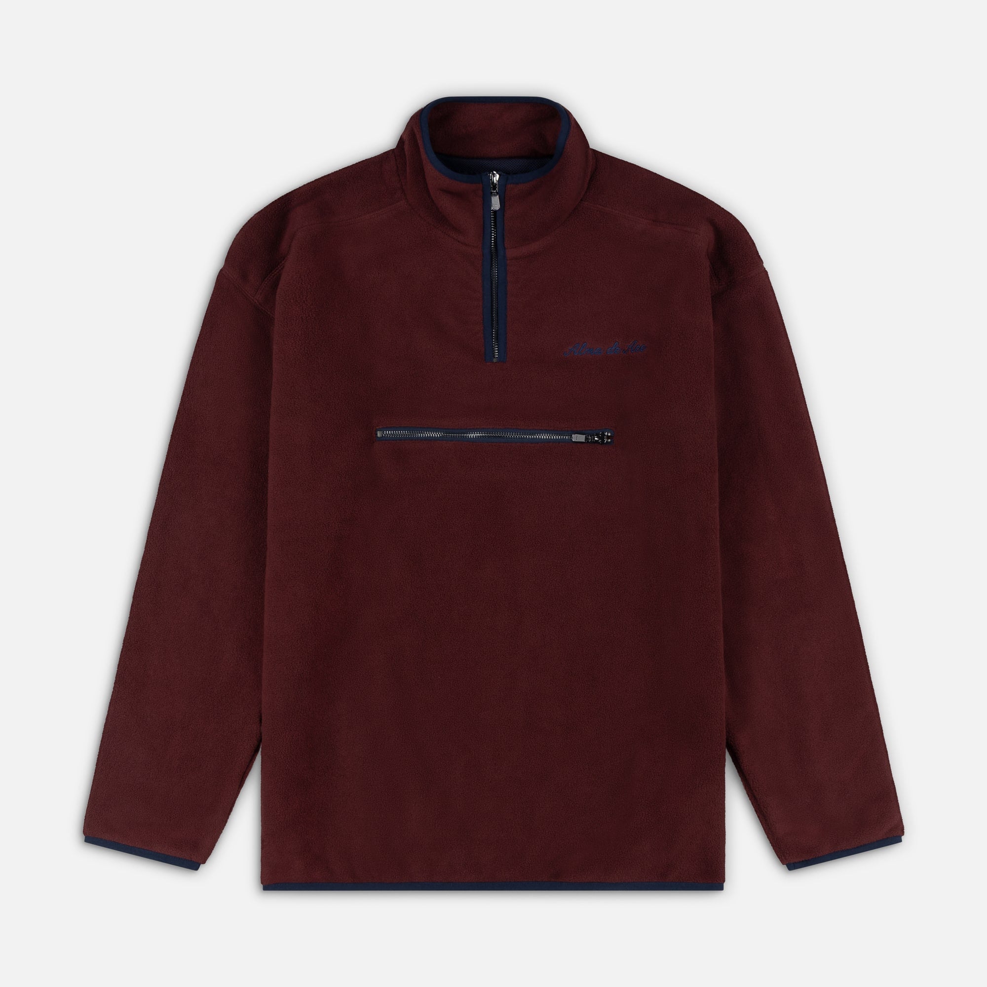 Felio Half Zip Overhead  | Burgundy