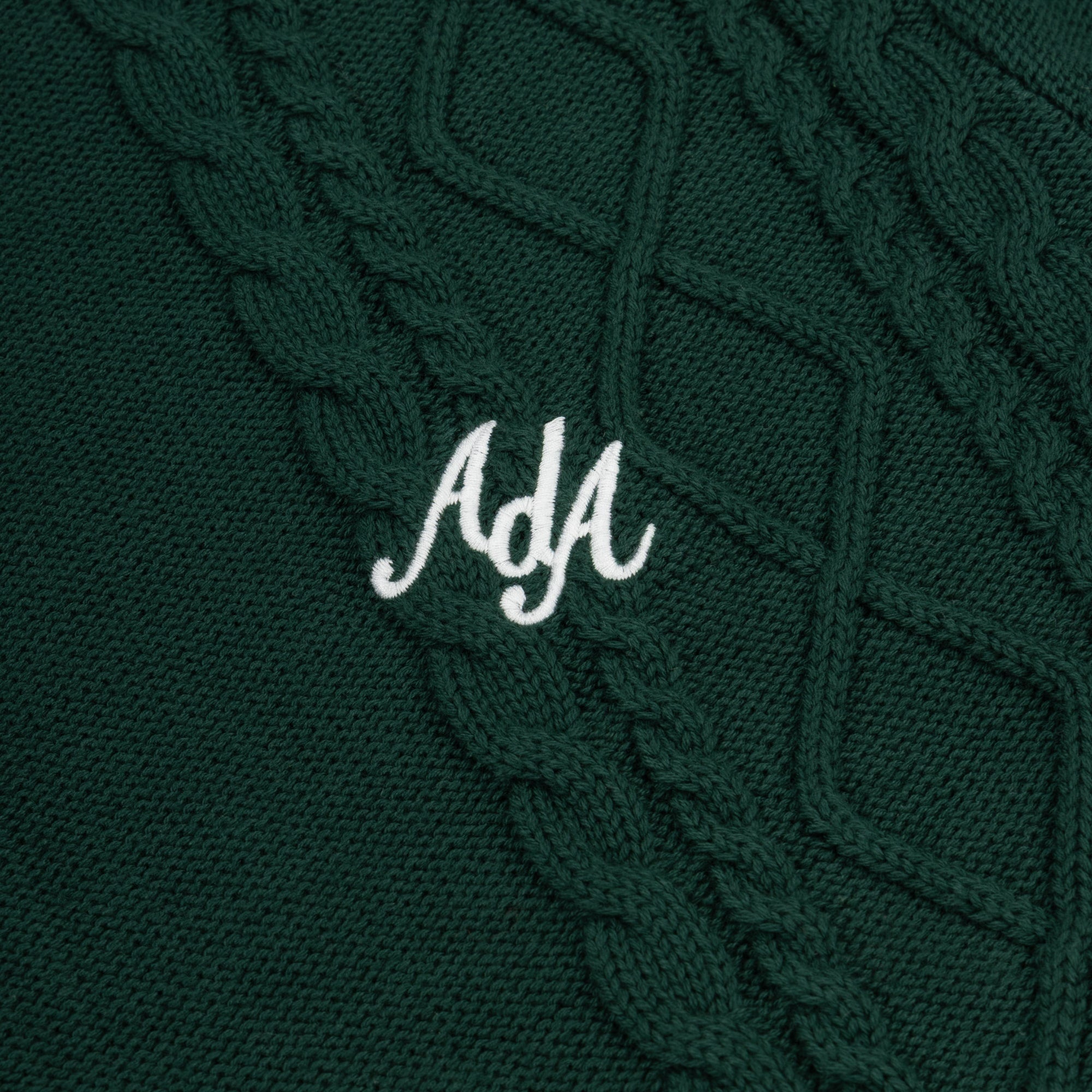 Sila Knitted Jacket | Forest Green