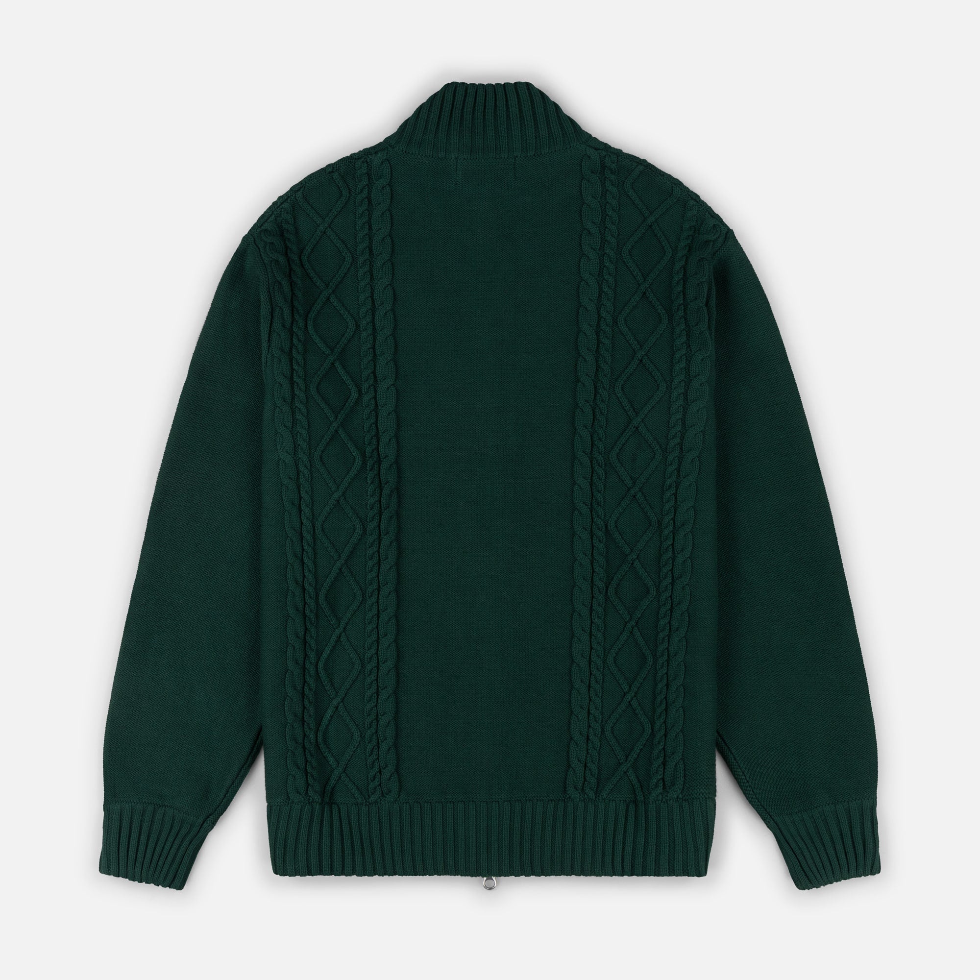 Sila Knitted Jacket | Forest Green