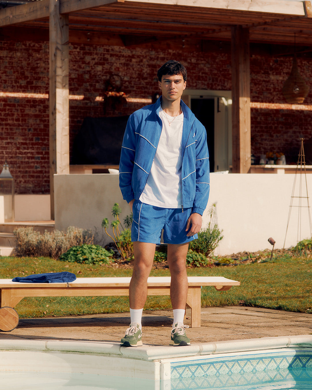 Peyan Track Jacket | Cobalt Blue