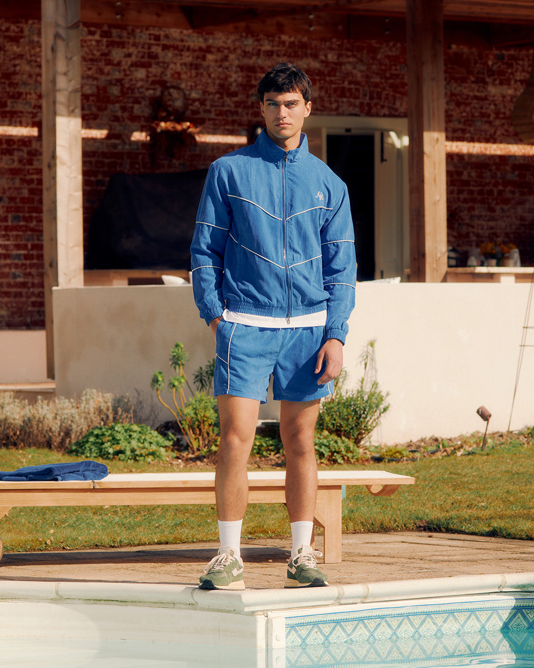 Peyan Track Jacket | Cobalt Blue