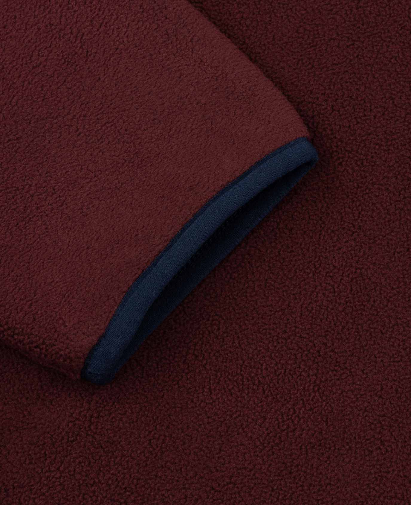 Felio Half Zip Overhead  | Burgundy
