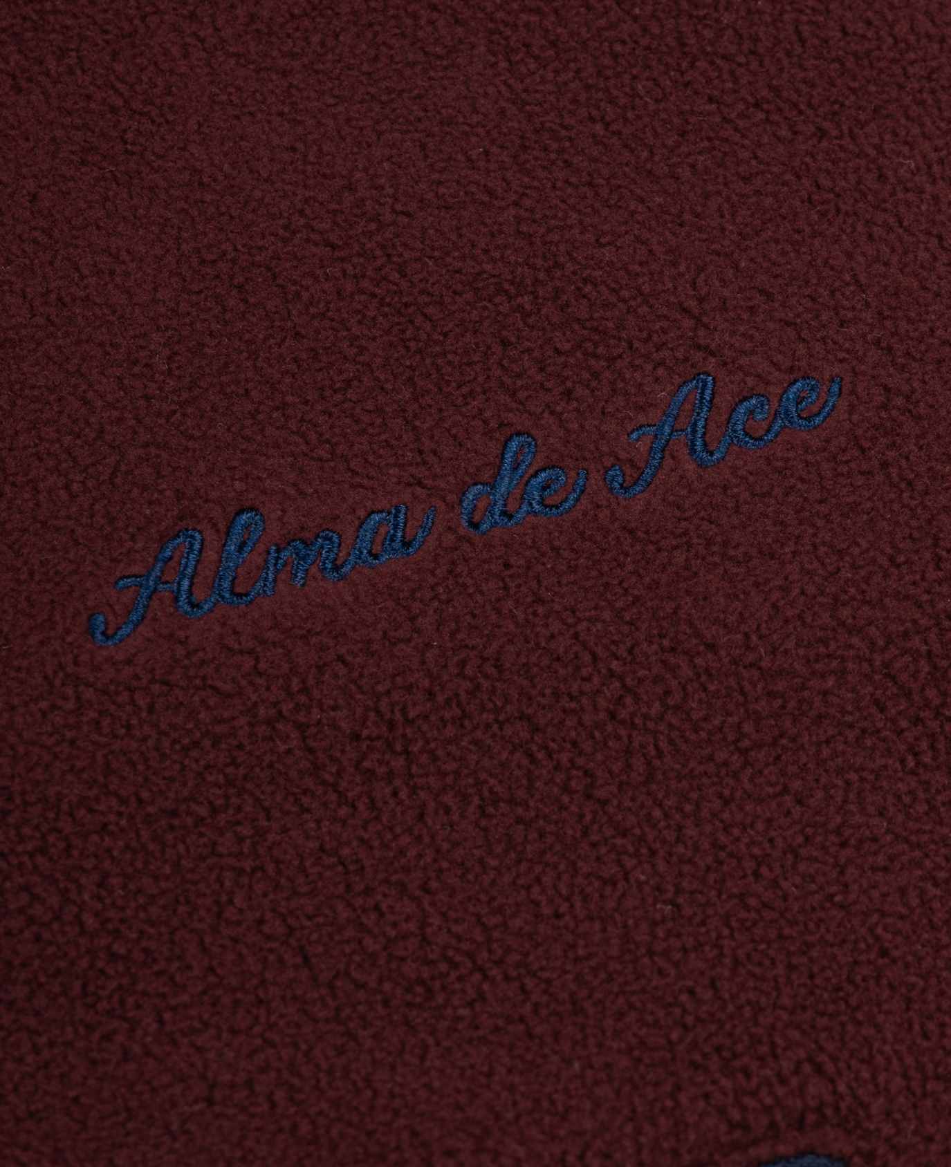 Felio Half Zip Overhead  | Burgundy