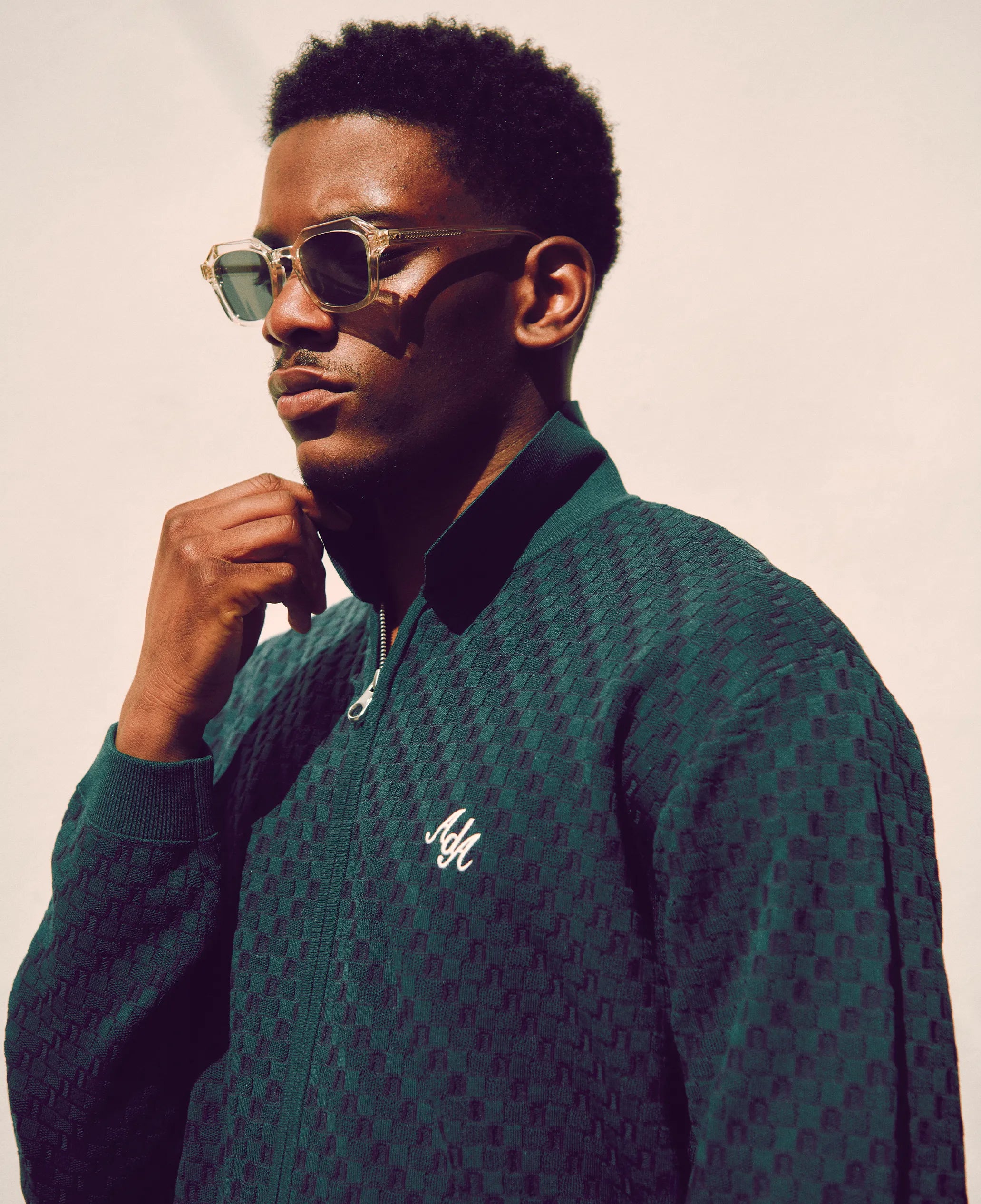 Rezio Knitted Jacket | Green