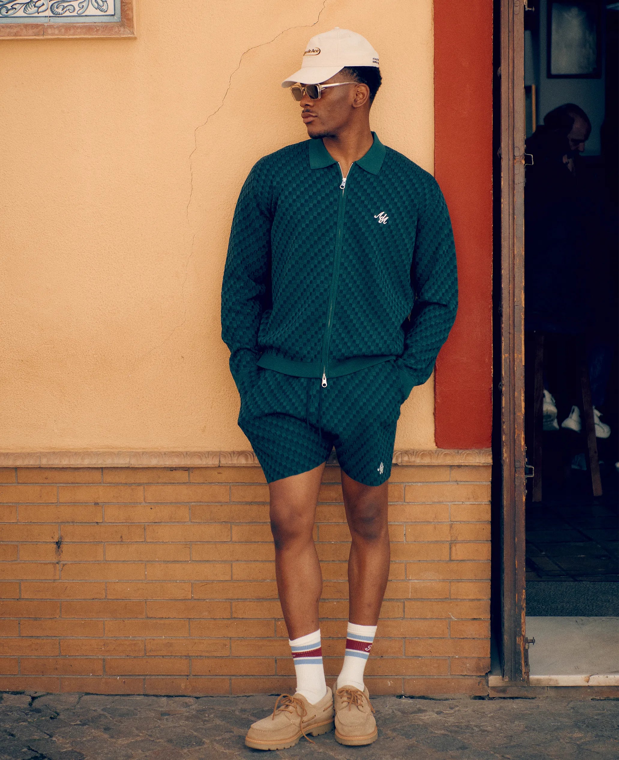 Rezio Knitted Jacket | Green