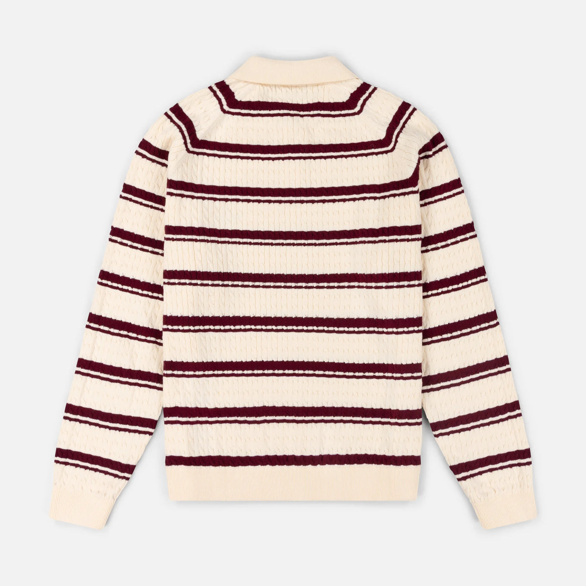 Riley Knit Polo | Cream