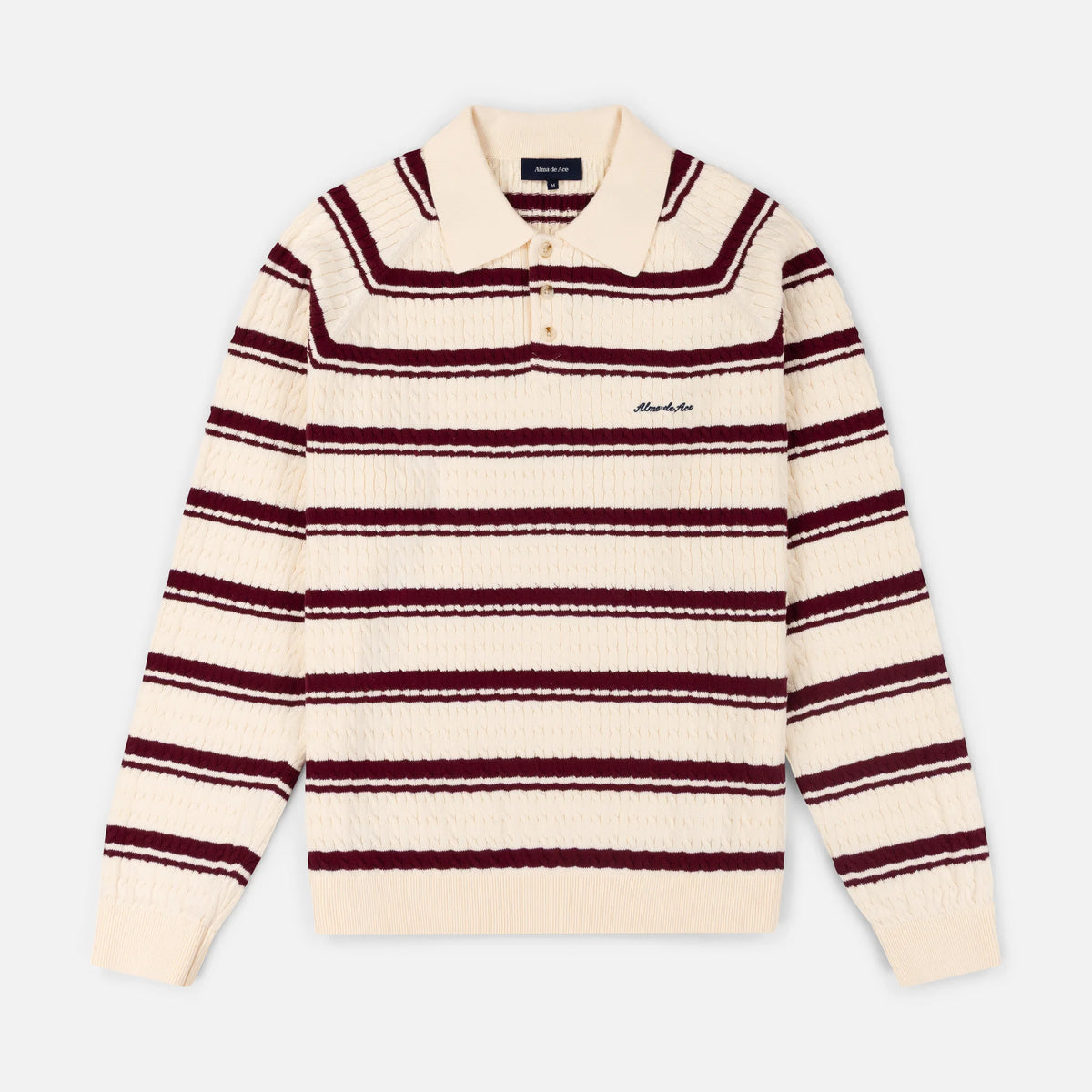 Riley Knit Polo | Cream