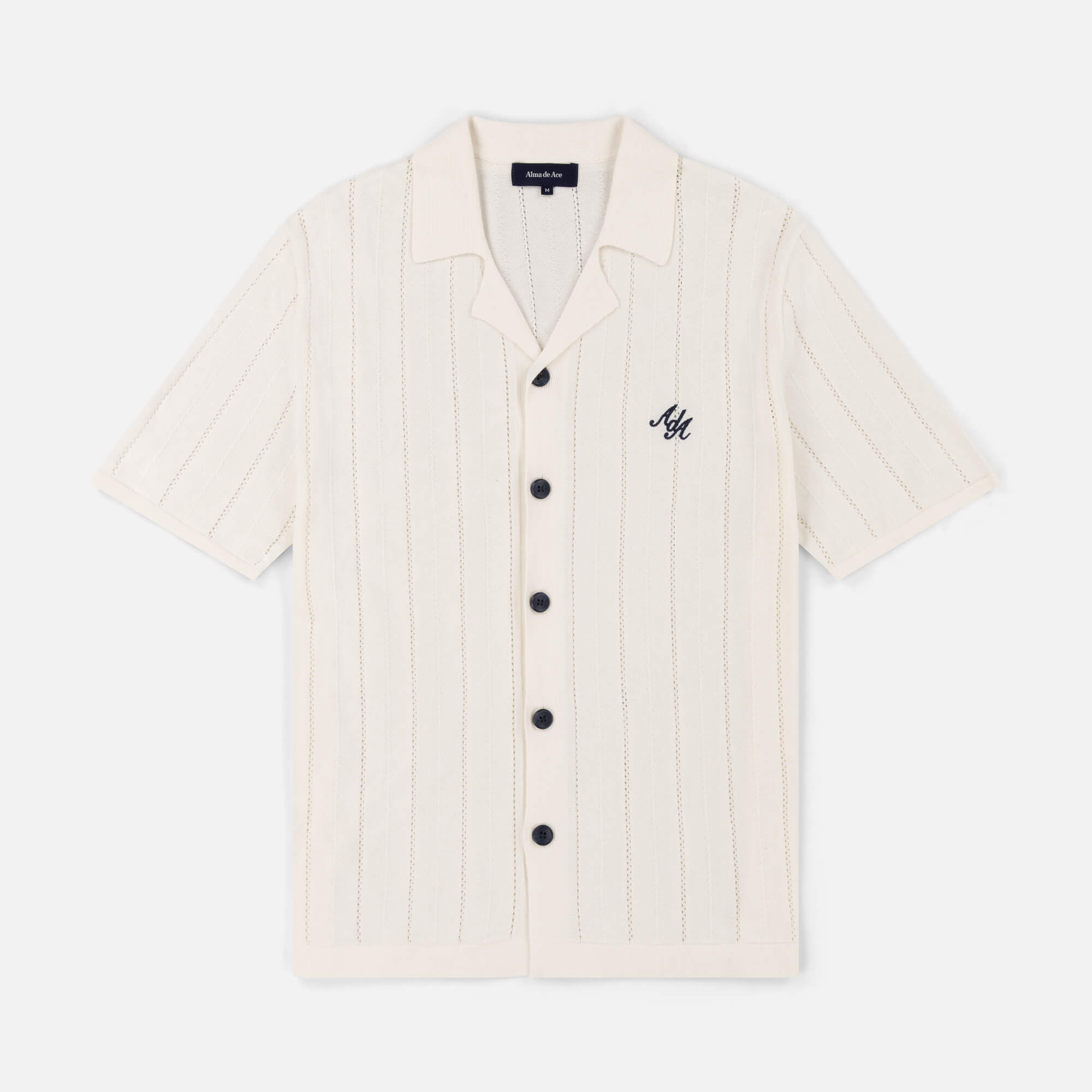 Tao Knitted Knitted Shirt | Cream