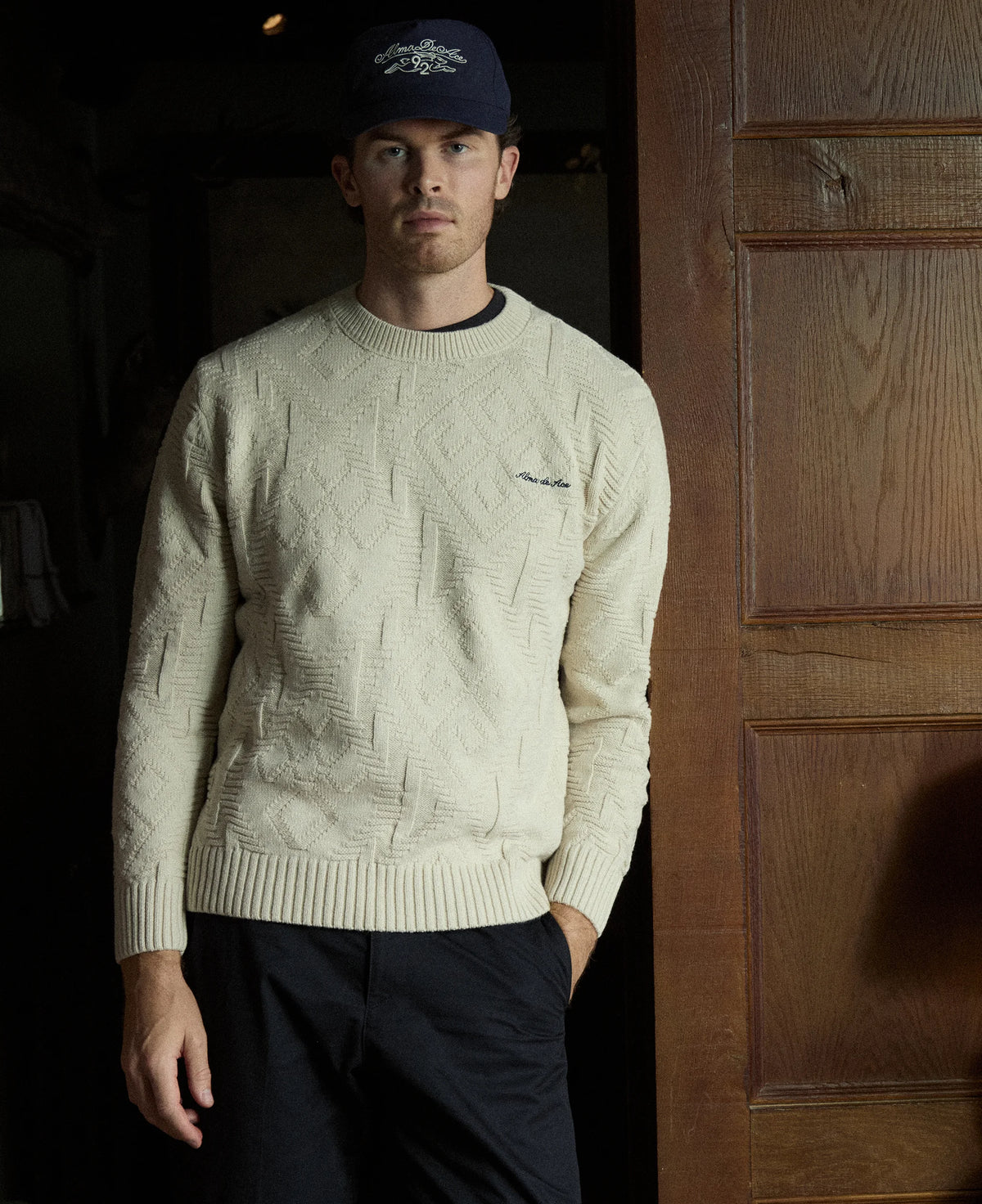 Jaxa Knitted Crew | Stone