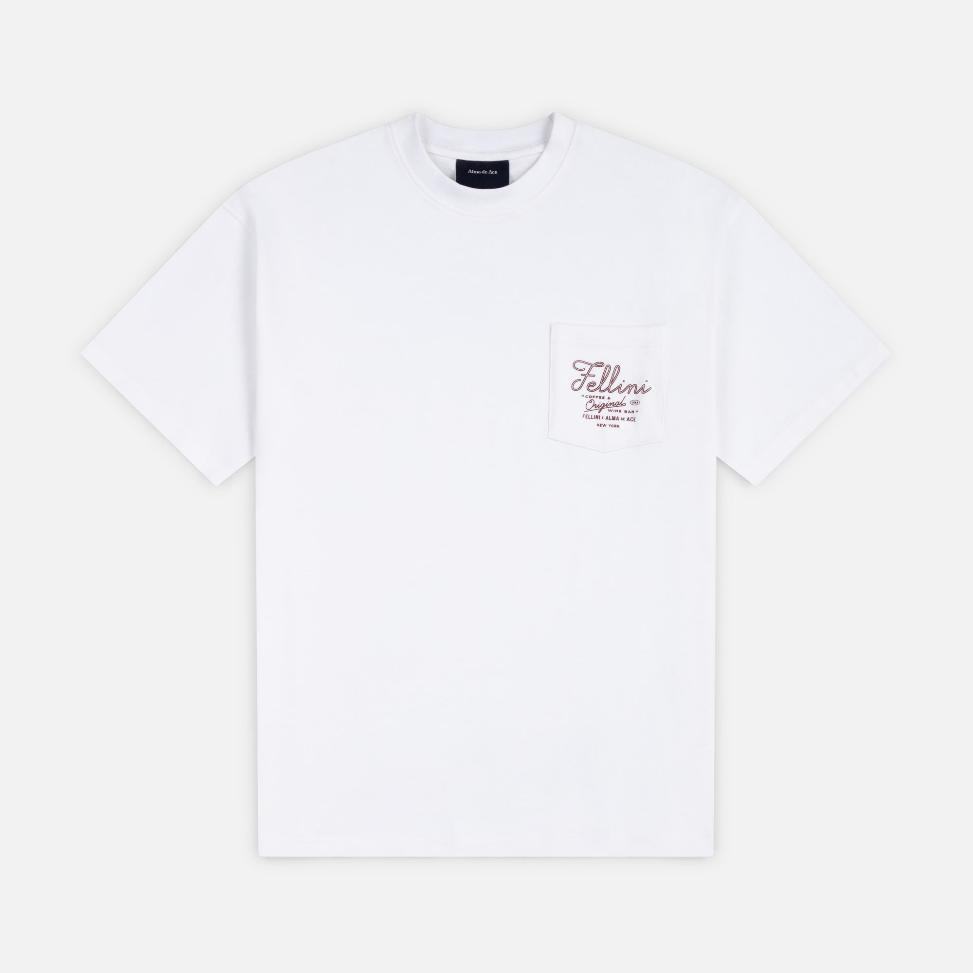 Fellini Pocket T-shirt | White