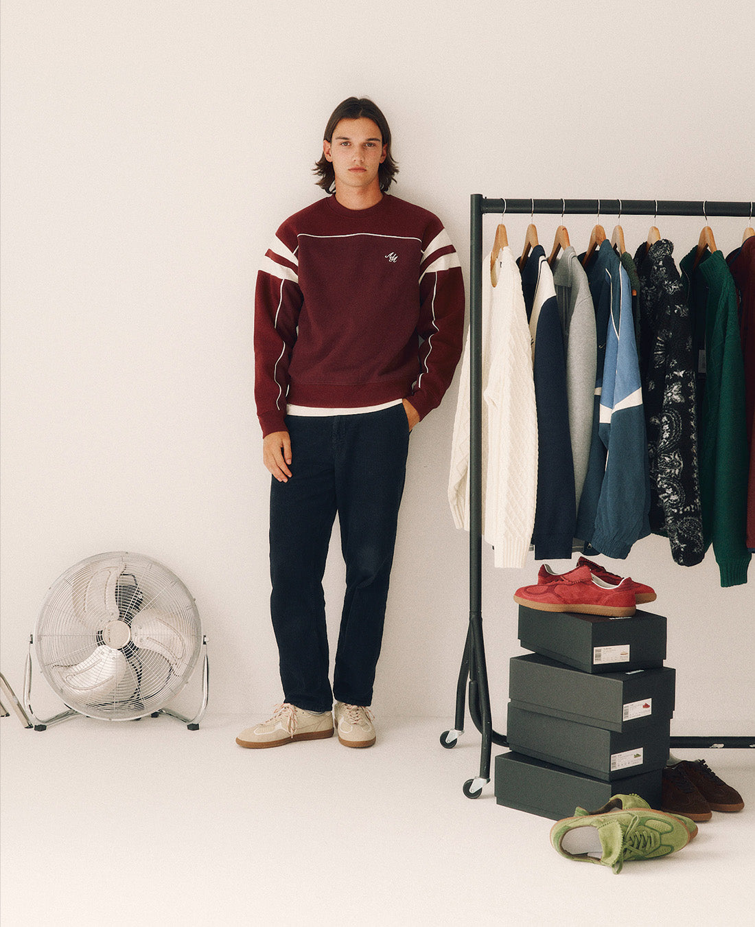 Brooklyn Sweatshirt | Burgundy