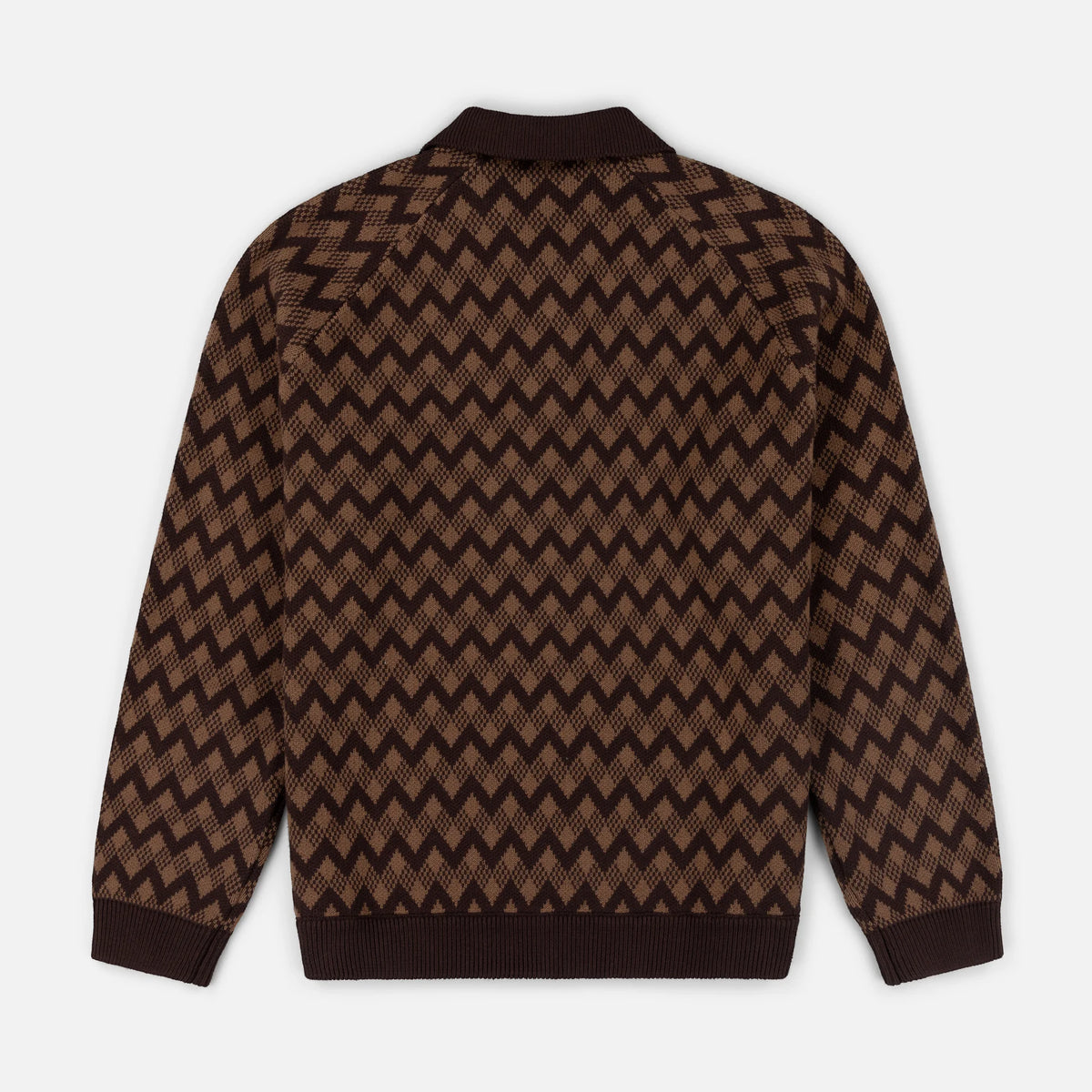 Jiya Knit Polo | Brown