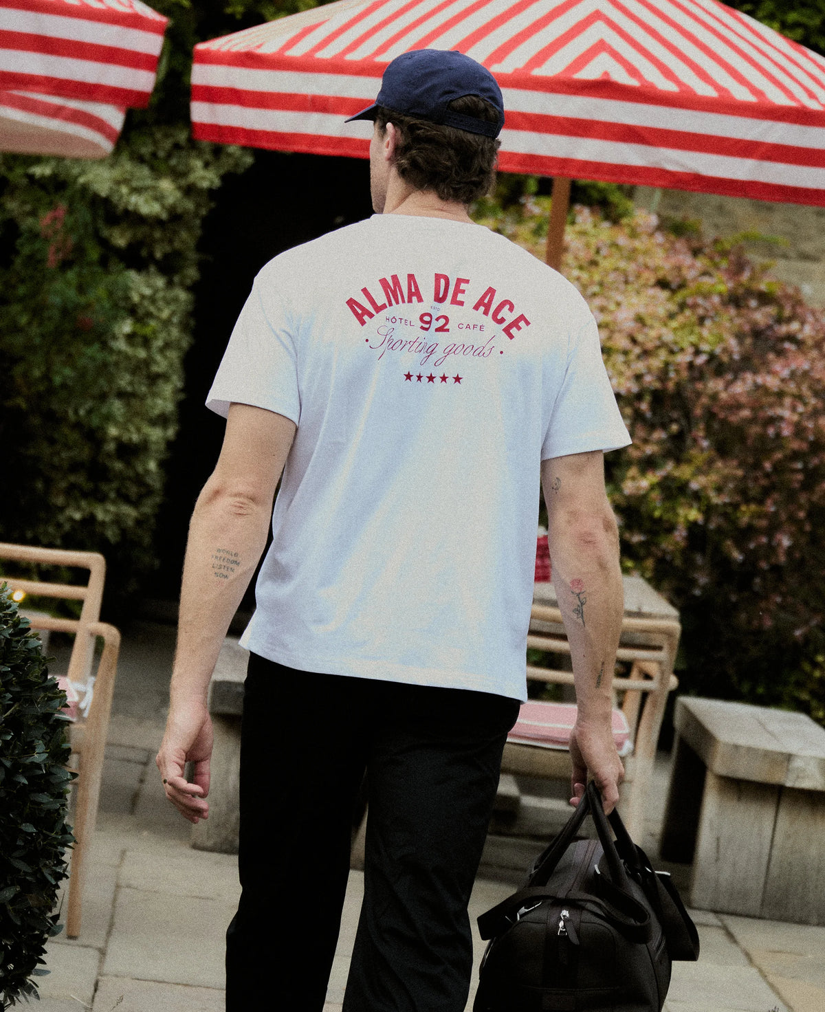 Hotel & Cafe T-shirt | White