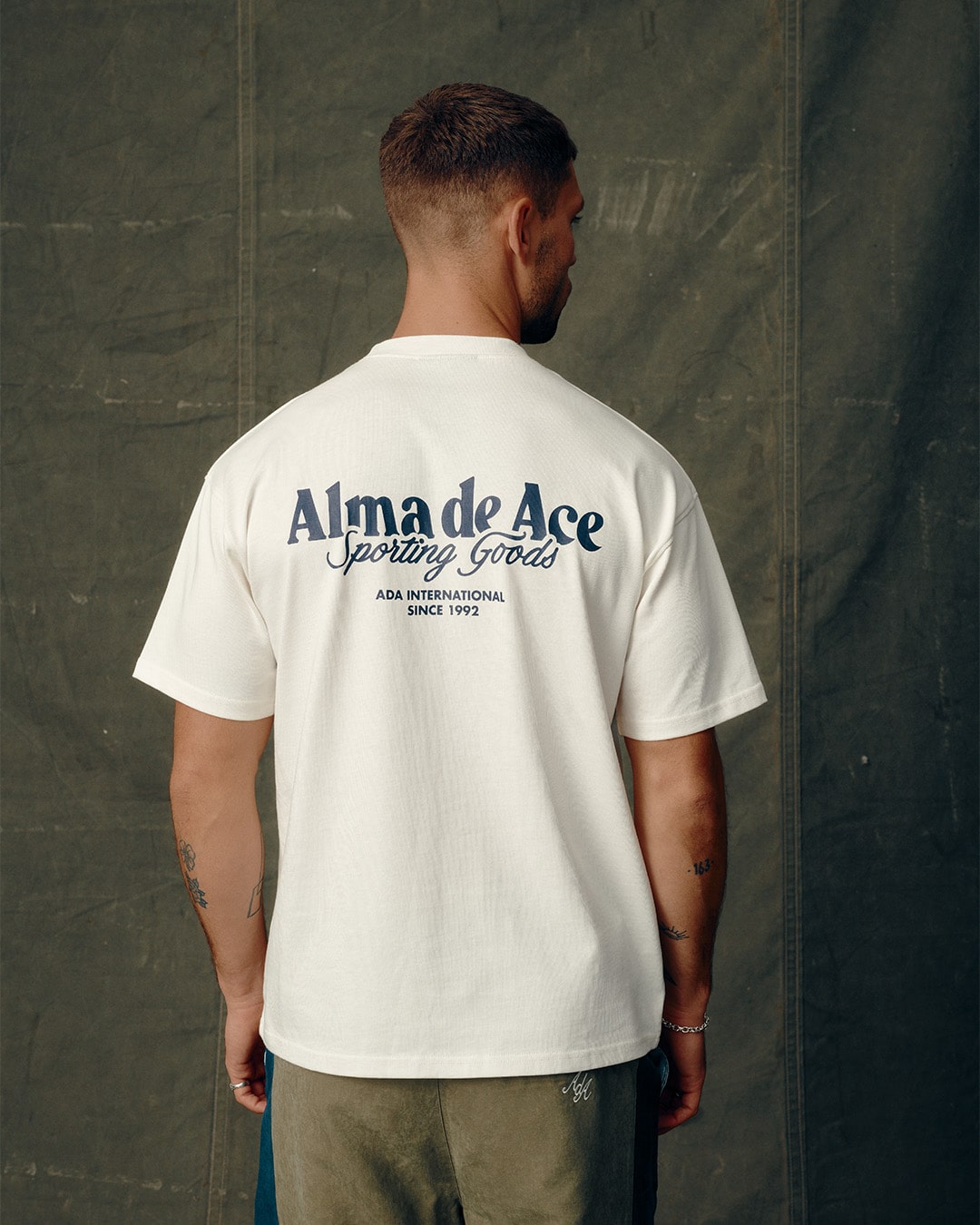 Sporting Goods Blue Graphic | Cream