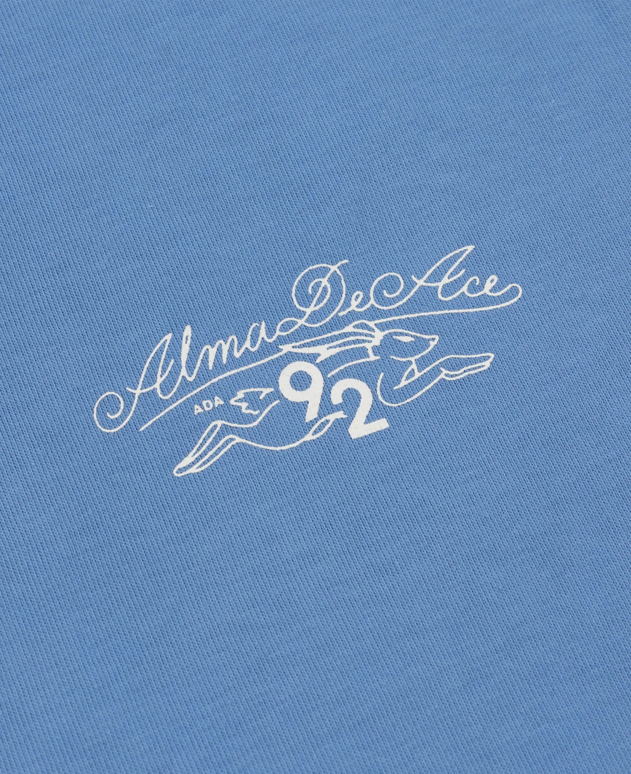 Hare Sports 92 T-shirt | Light Washed Blue