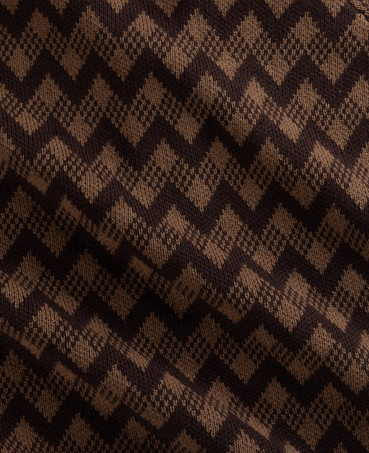 Jiya Knit Polo | Brown