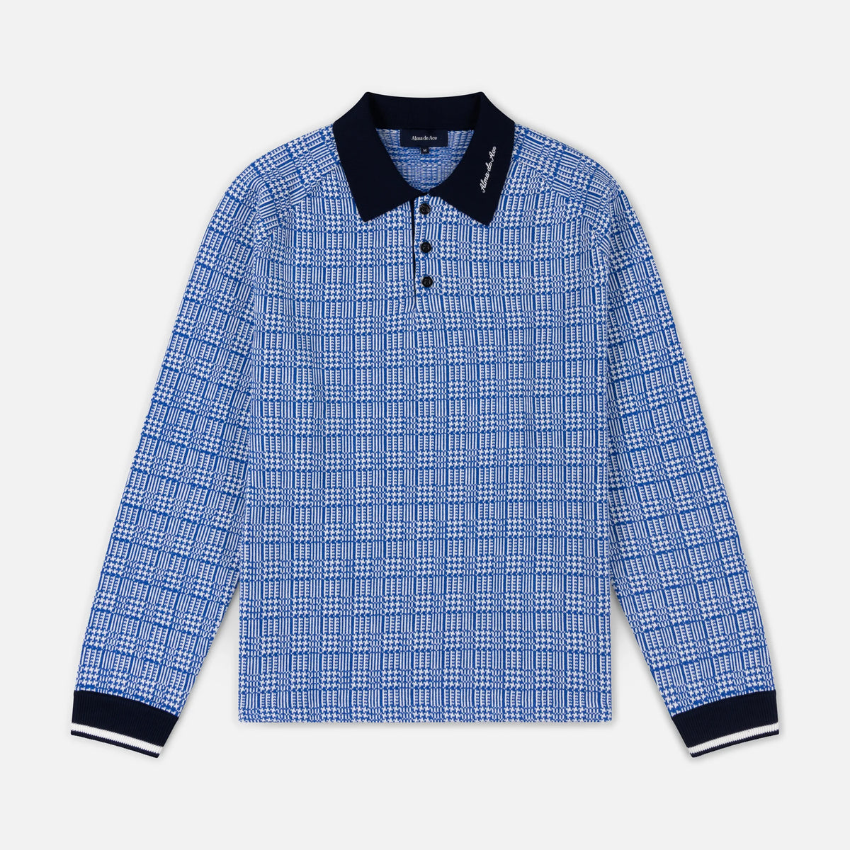 Kimpton check Polo | Blue
