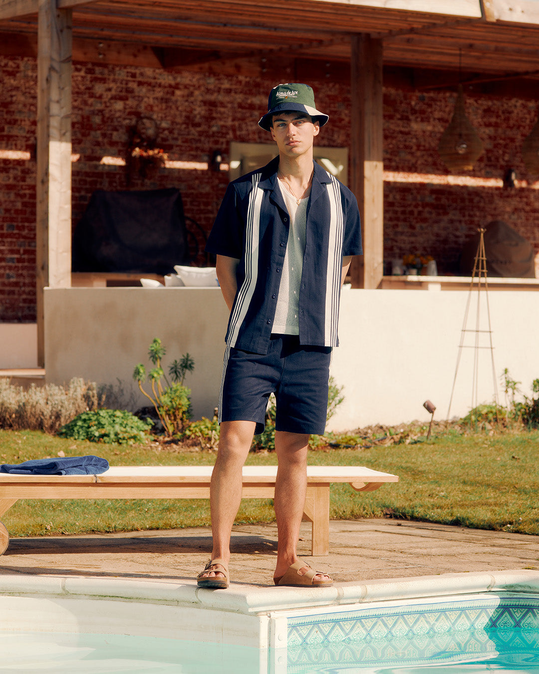 Lovilla Stripe Shirt | Navy Blue