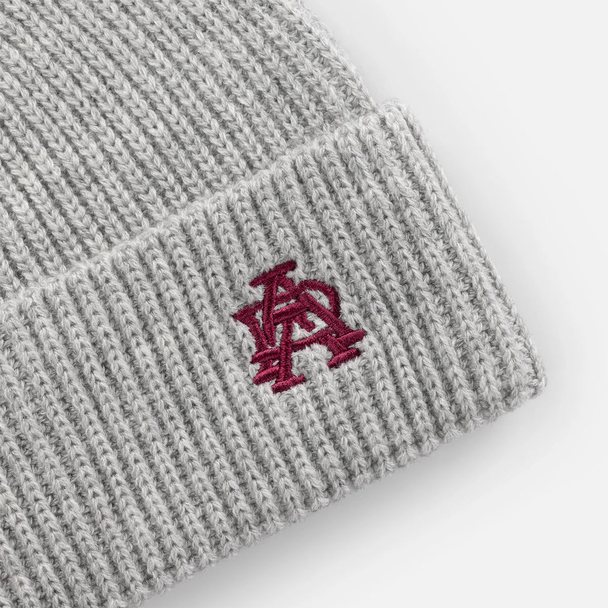 Monogram Beanie | Grey