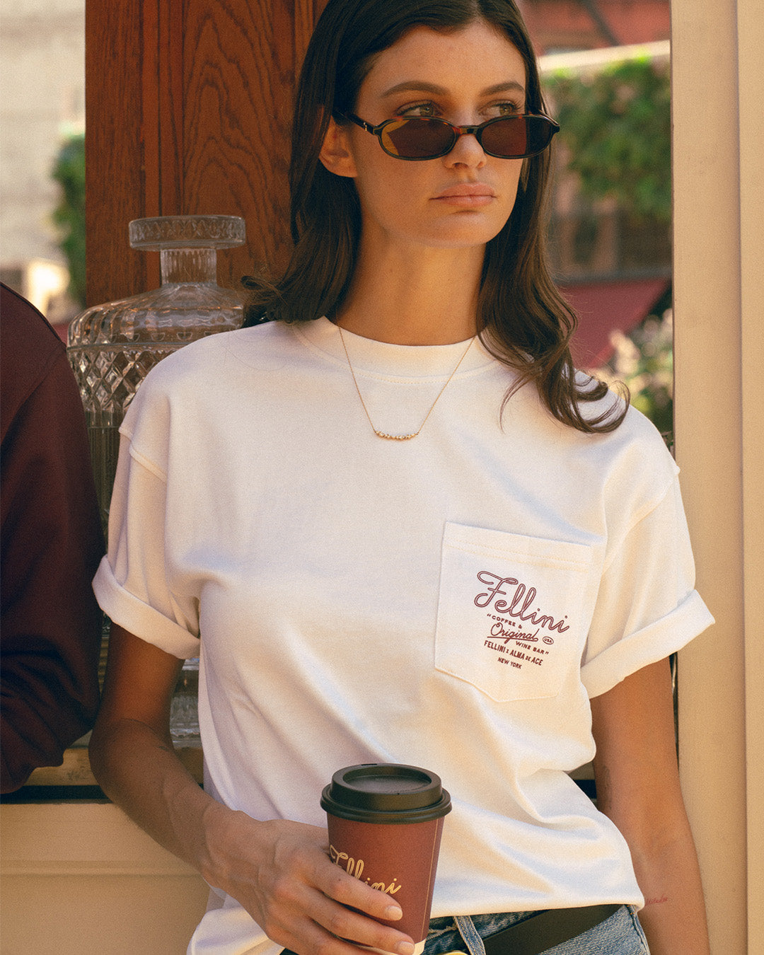 Fellini Pocket T-shirt | White