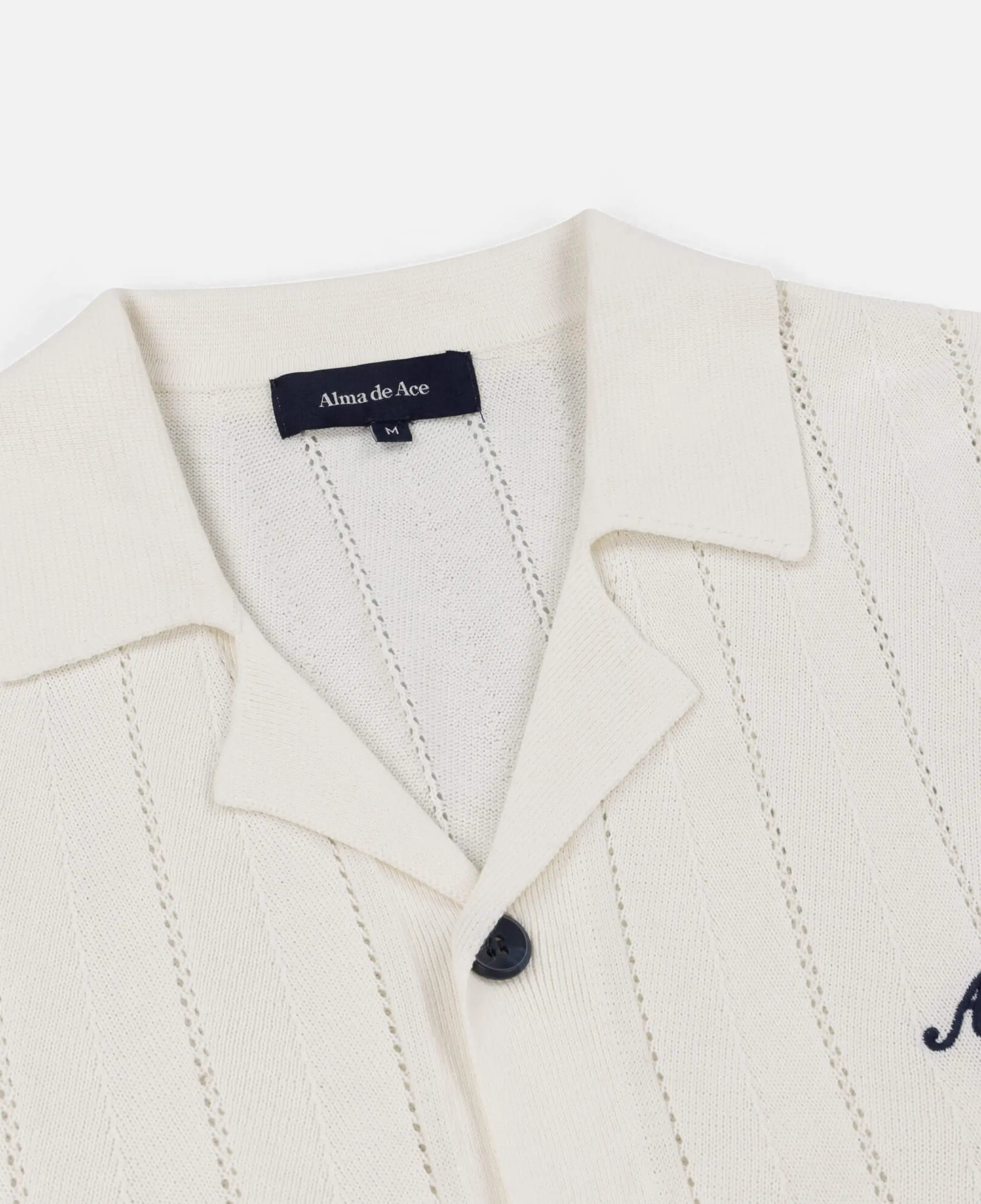 Tao Knitted Knitted Shirt | Cream