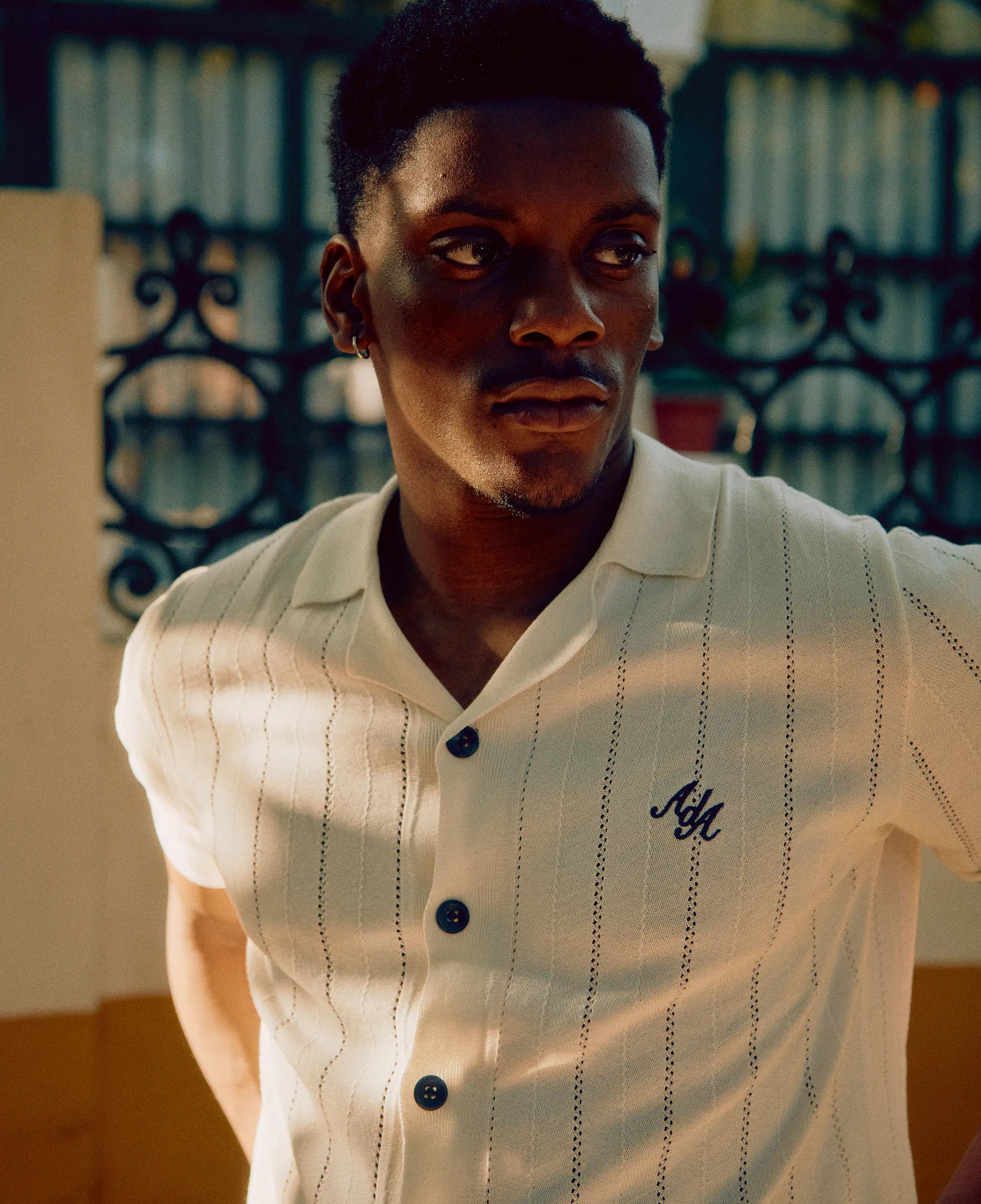 Tao Knitted Knitted Shirt | Cream