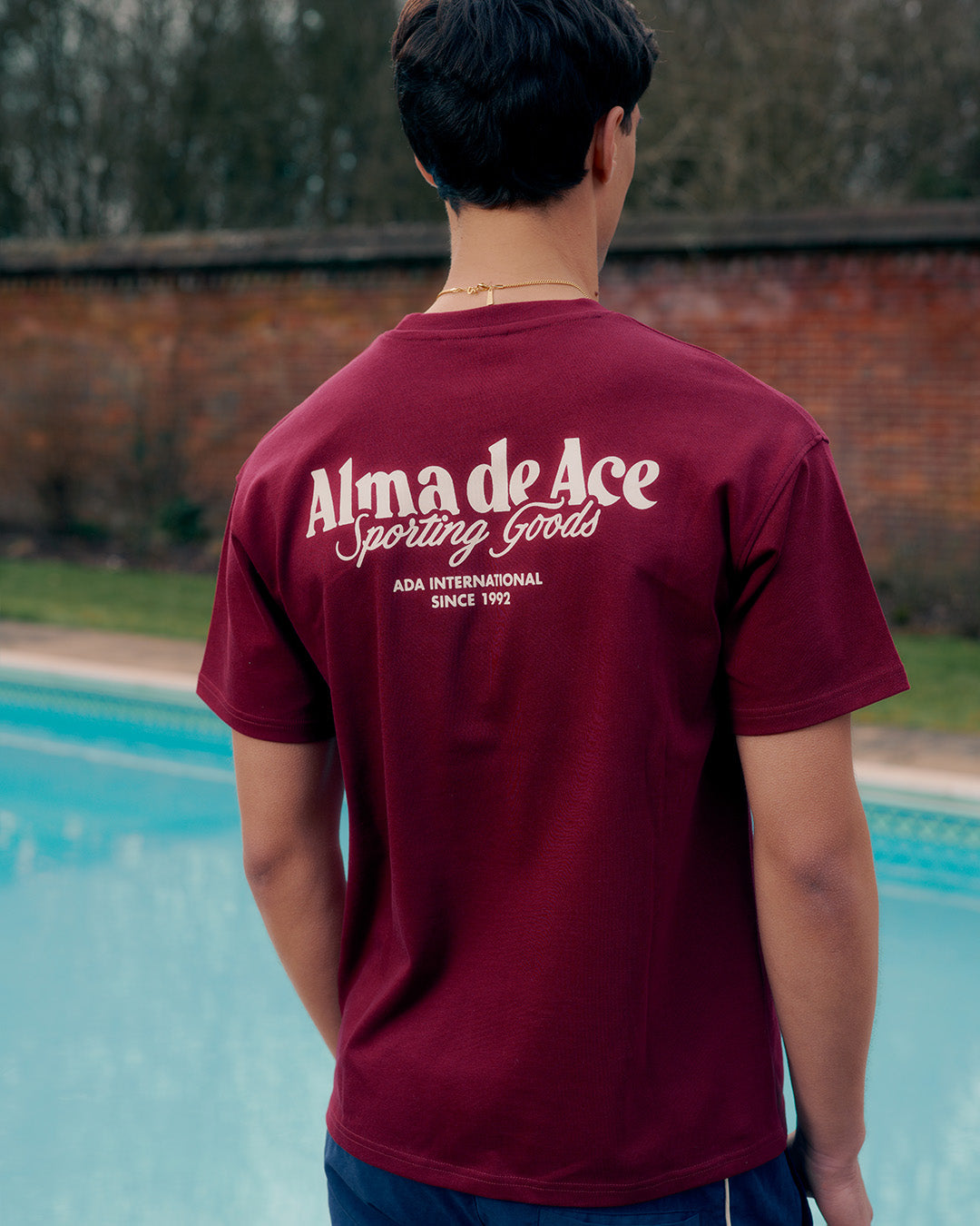 Sporting Goods T-Shirt | Bordeaux Red